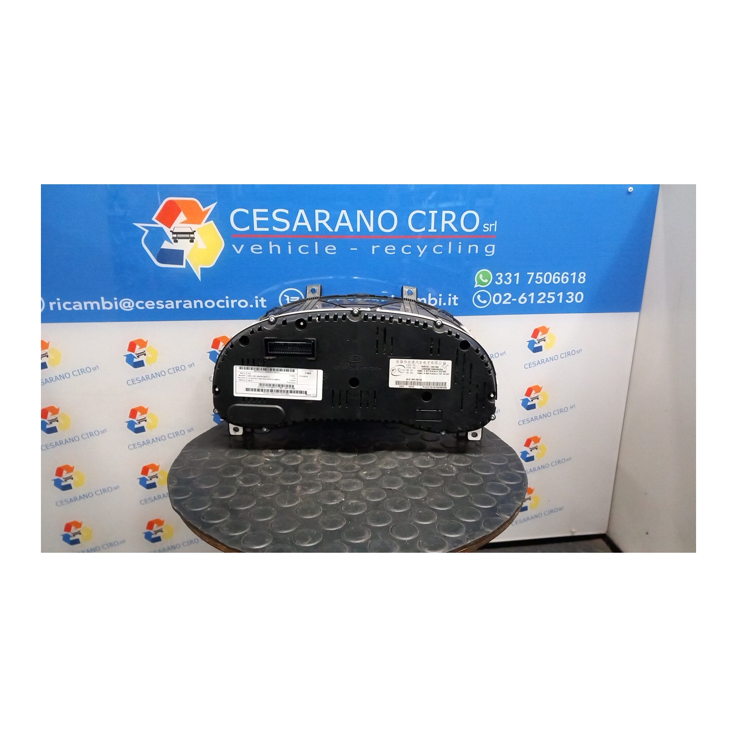 QUADRO STRUMENTI COMPL. 101 KIA NIRO HEV (09/16-04/21) G4LE 94013G5300