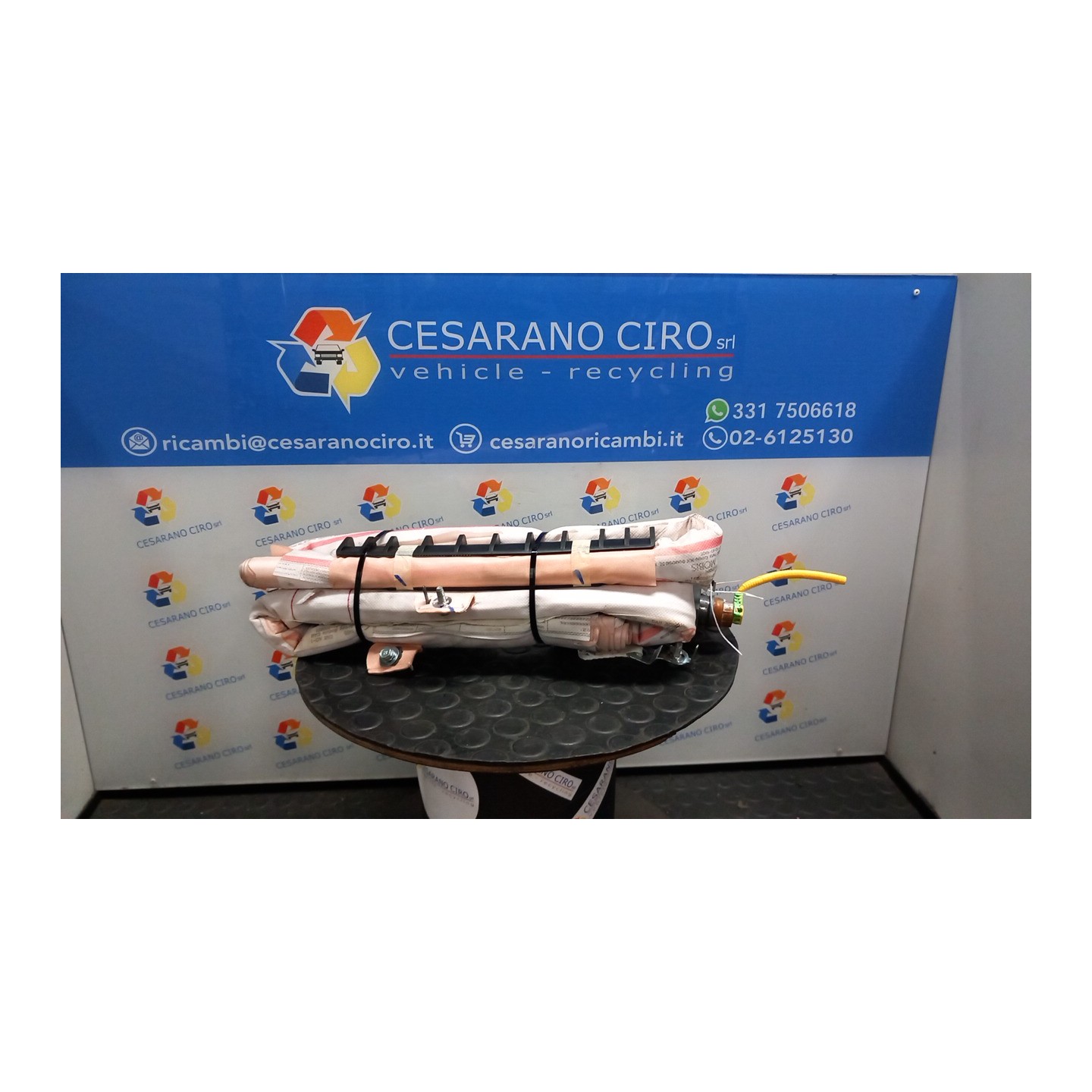 DISPOSITIVO AIRBAG A TENDINA DX. 105 KIA NIRO HEV (09/16-04/21) G4LE 85020G5000