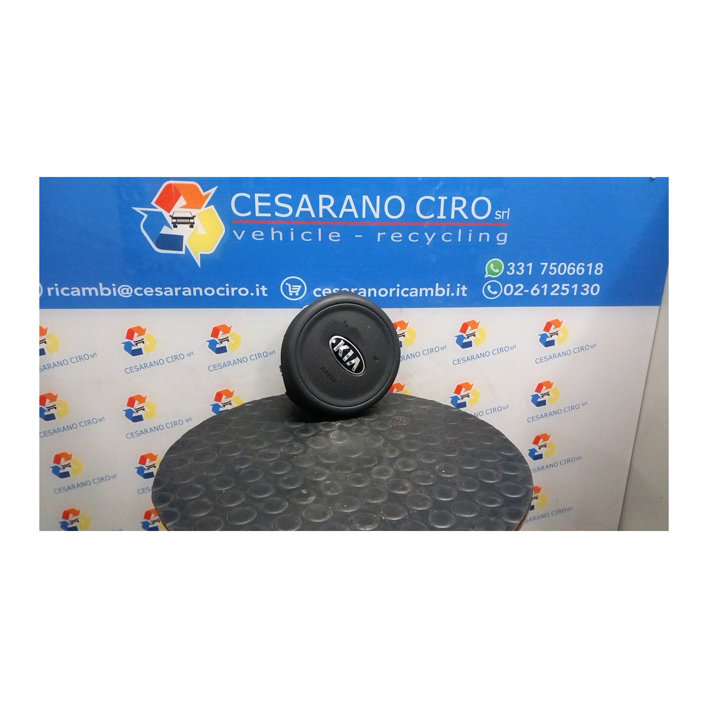DISPOSITIVO AIRBAG LATO GUIDA 002 KIA NIRO HEV (09/16-04/21) G4LE 56900G5100WK