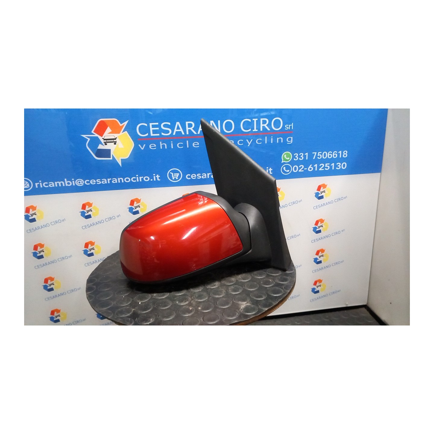 RETROVISORE EST. REGOLAZ. ELETTR. TERMICO DX. 026 FORD FIESTA (CBK) (12/05-12/08) FUJA 1522580