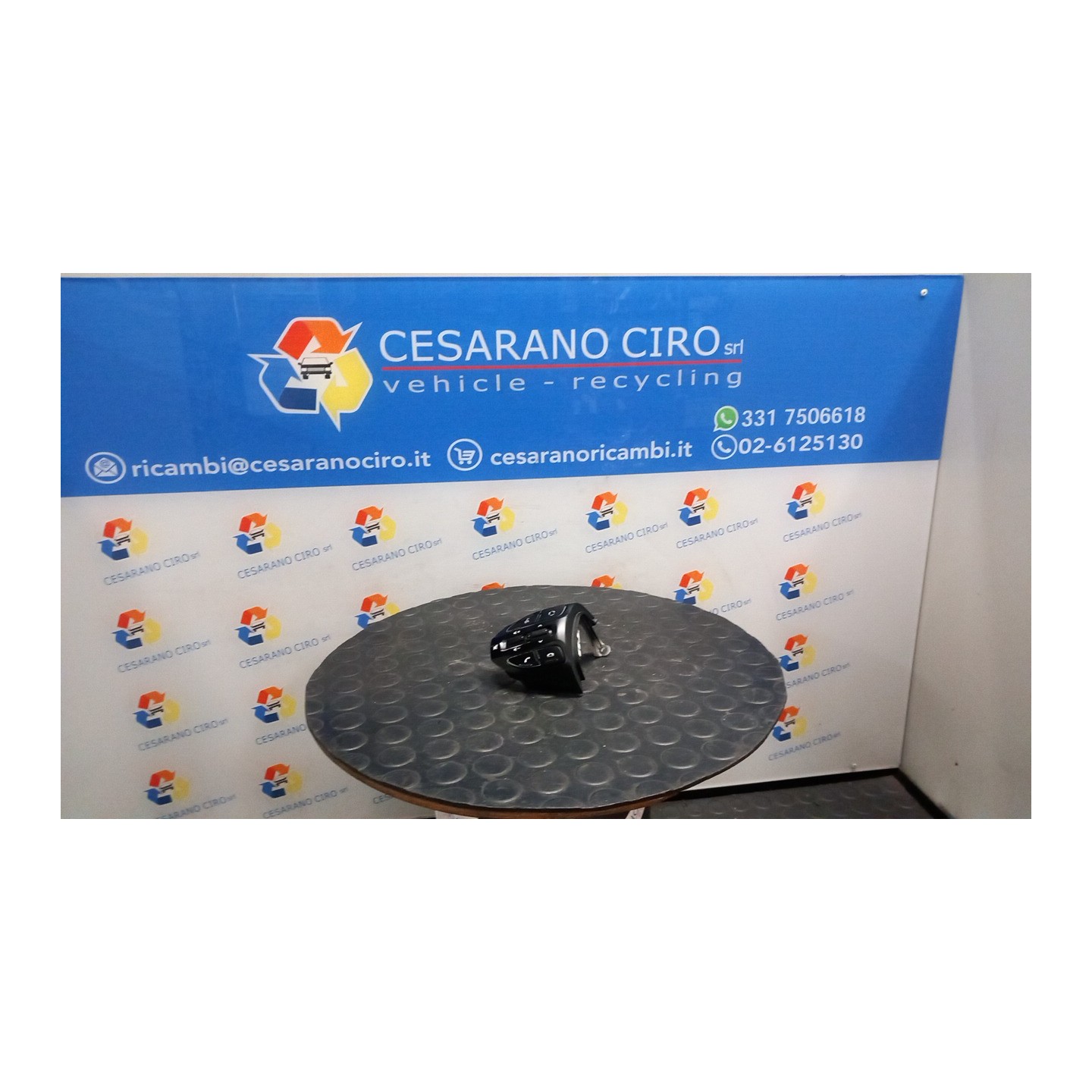 BLOCCO VOLANTE MULTIFUNZIONE P/CRUISE CONTROL SX. 053 KIA STONIC (09/17-06/21) D4FB 96710H8530