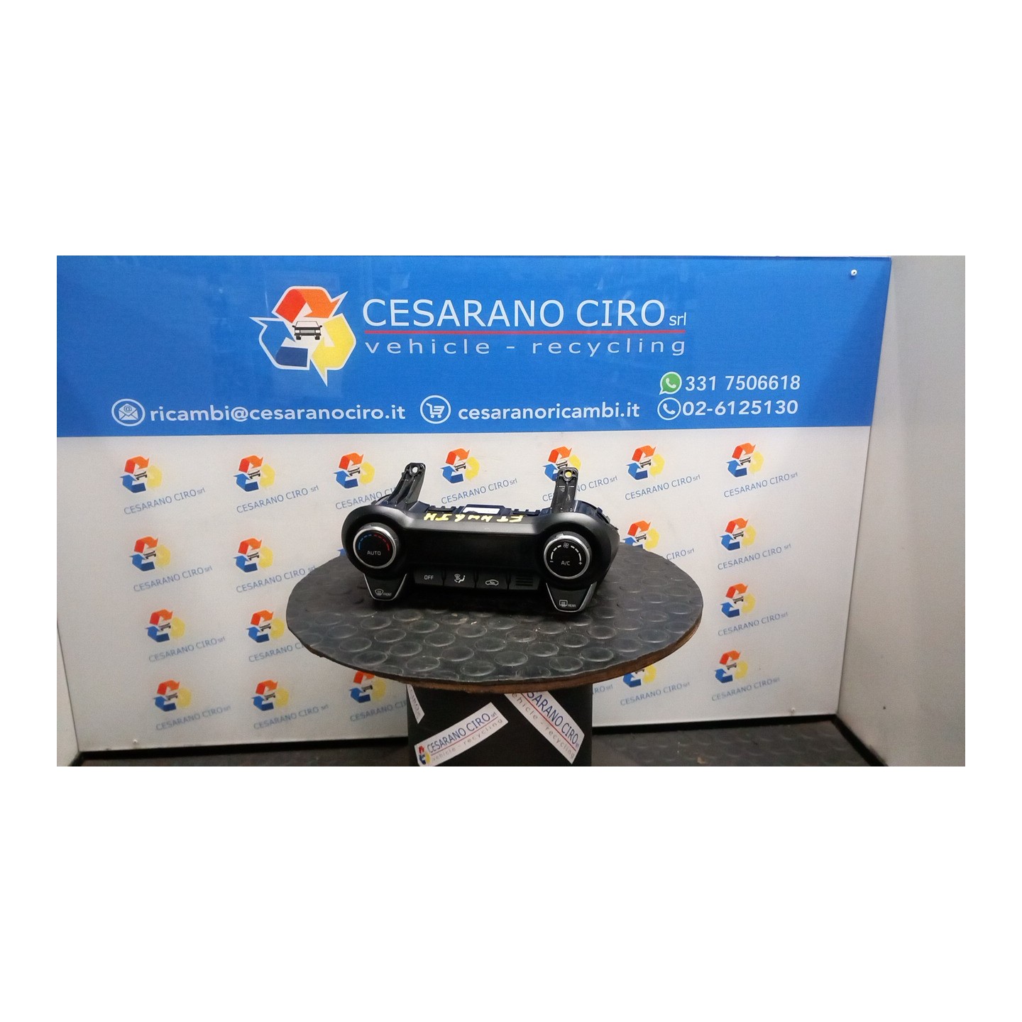 BLOCCO COMANDO CLIMATIZZAZIONE P/A/C AUT. 055 KIA STONIC (09/17-06/21) D4FB 97250H8220SA1
