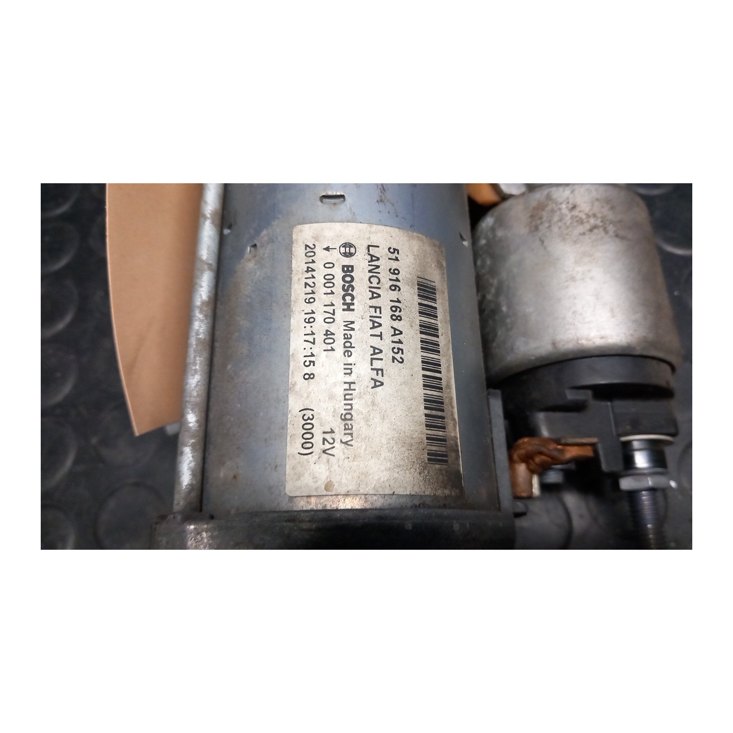 MOTORINO AVVIAMENTO P/S&S 050 JEEP RENEGADE (5I) (08/14-08/19) 55263624 52100116