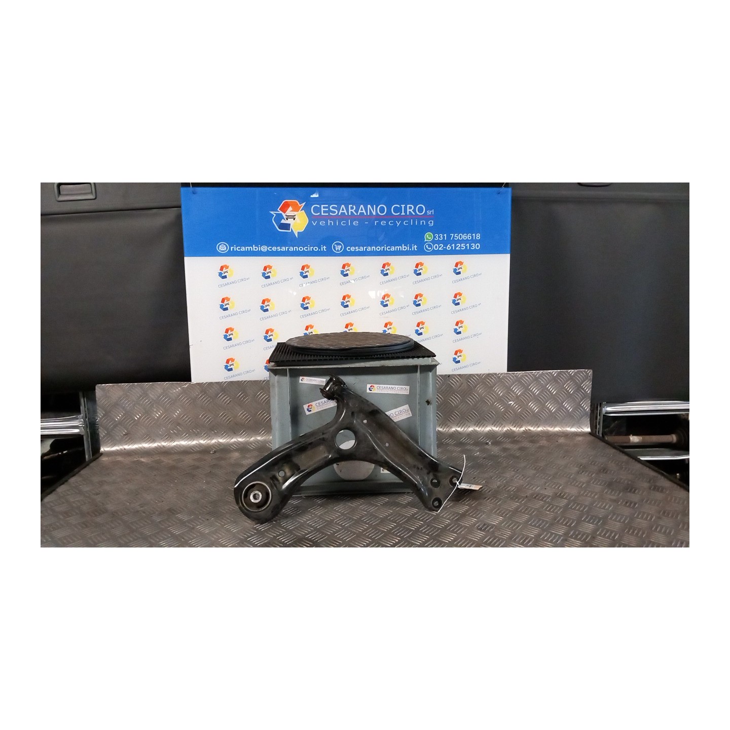 BRACCIO OSCILLANTE SOSP. ANT. DX. 063 SEAT IBIZA (6L) (12/01-08/09) BNM 6Q0407151L