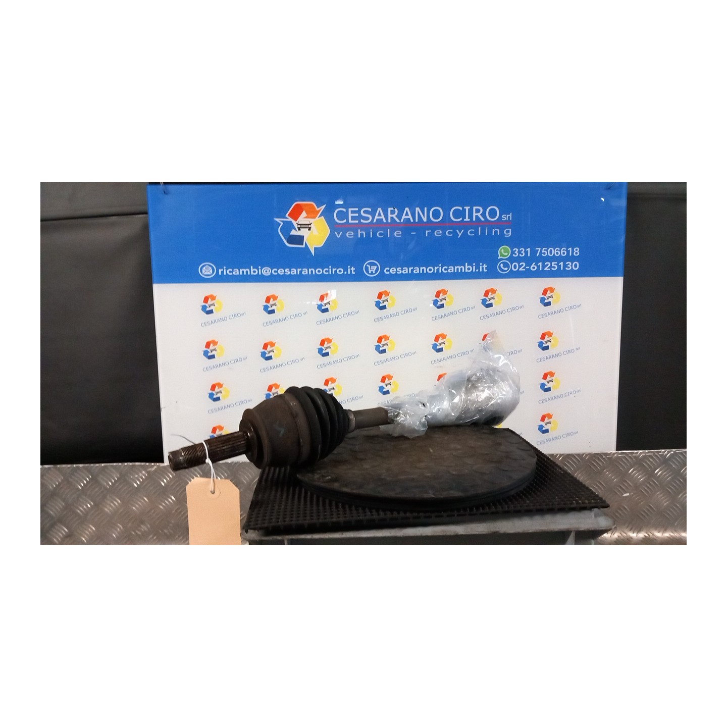 SEMIALBERO ANT. COMPL. SX. 078 FIAT PUNTO VAN (51) (01/12-02/14) 199A9000 51947028