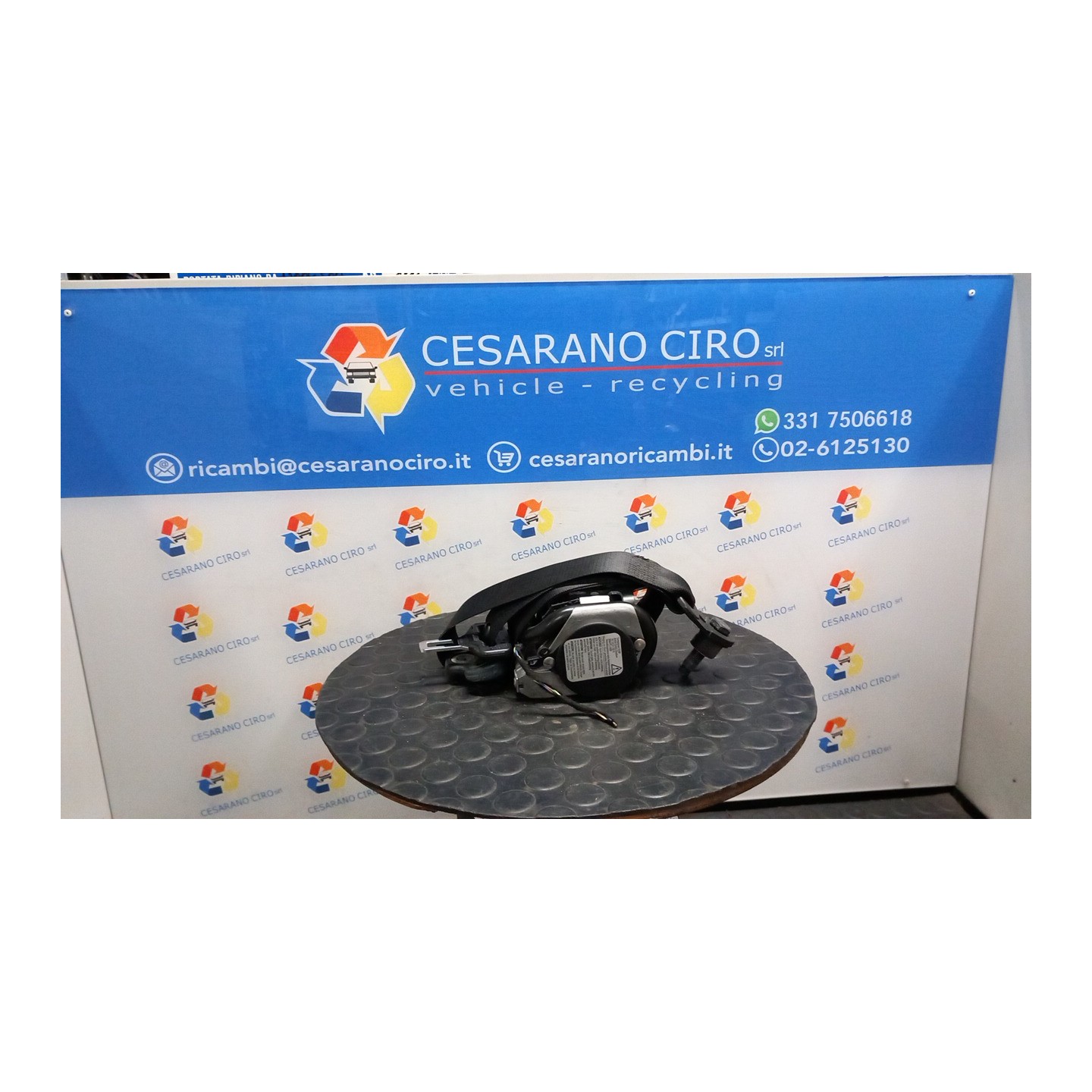 CINTURA DI SICUREZZA ANT. DX. 008 MERCEDES-BENZ CLASSE A (W/C169) (07/04-04/13 266920 A1698606885