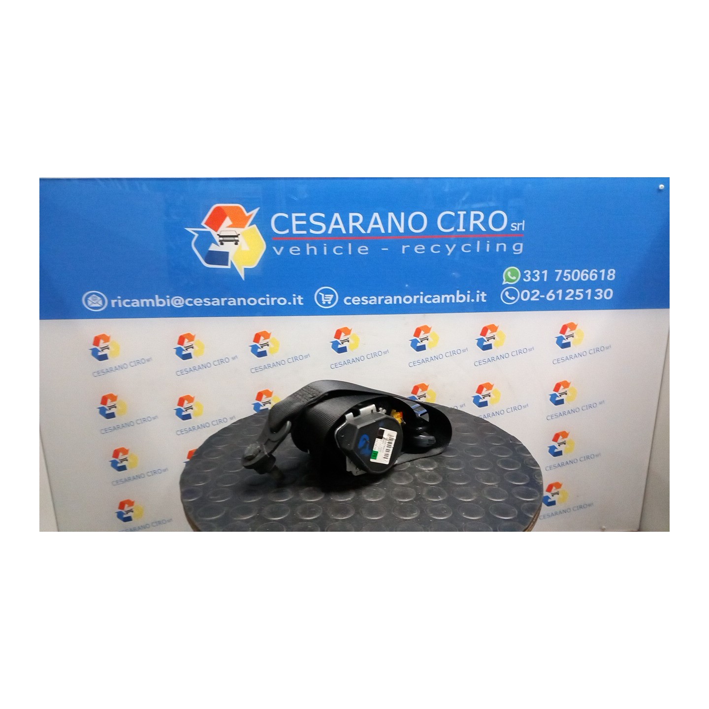 CINTURA DI SICUREZZA ANT. DX. 008 MERCEDES-BENZ CLASSE A (W/C169) (07/04-04/13 266920 A1698606885
