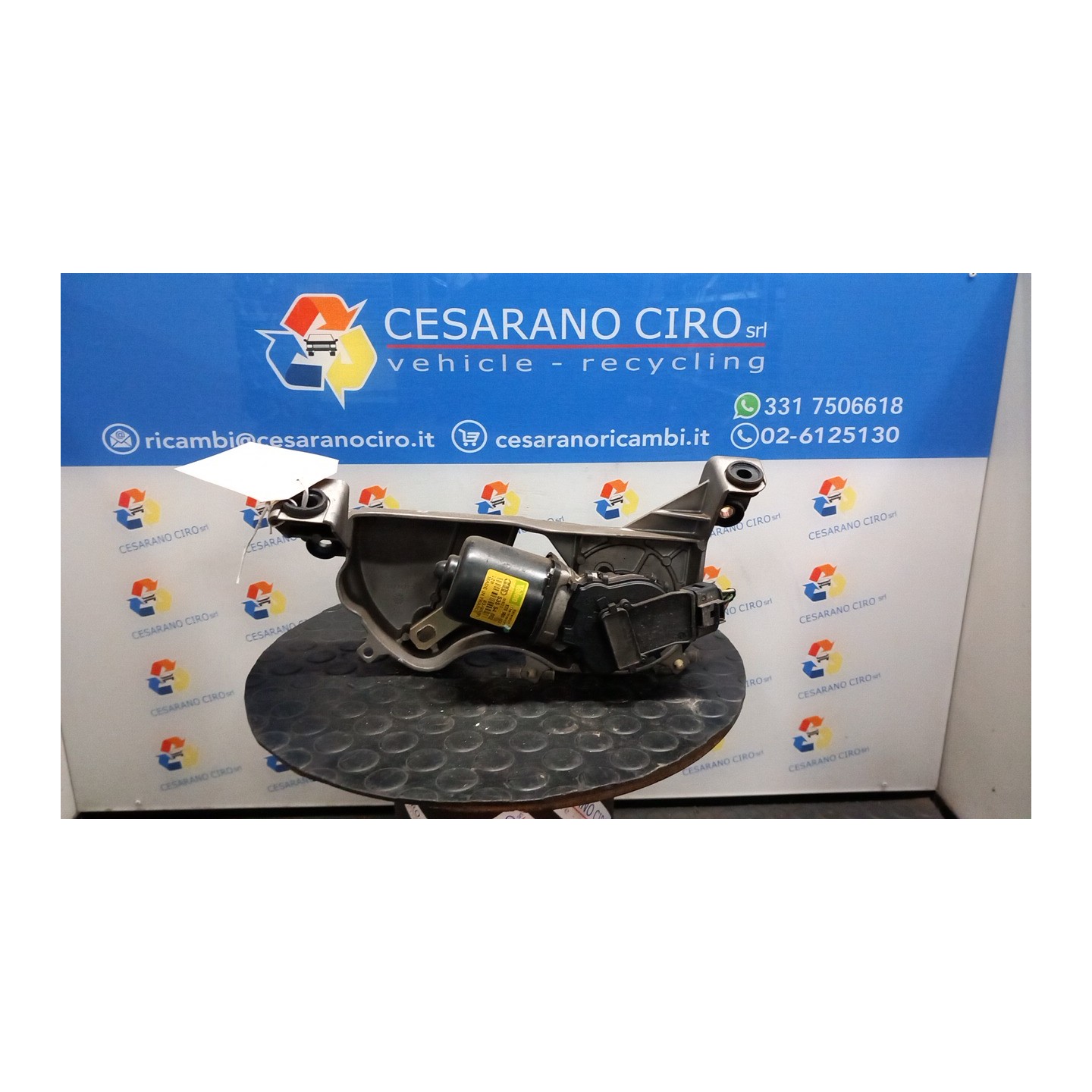MOTORINO TERGIPARABREZZA 049 AUDI A2 (8Z) (06/00-02/06) AUA 8Z0955113