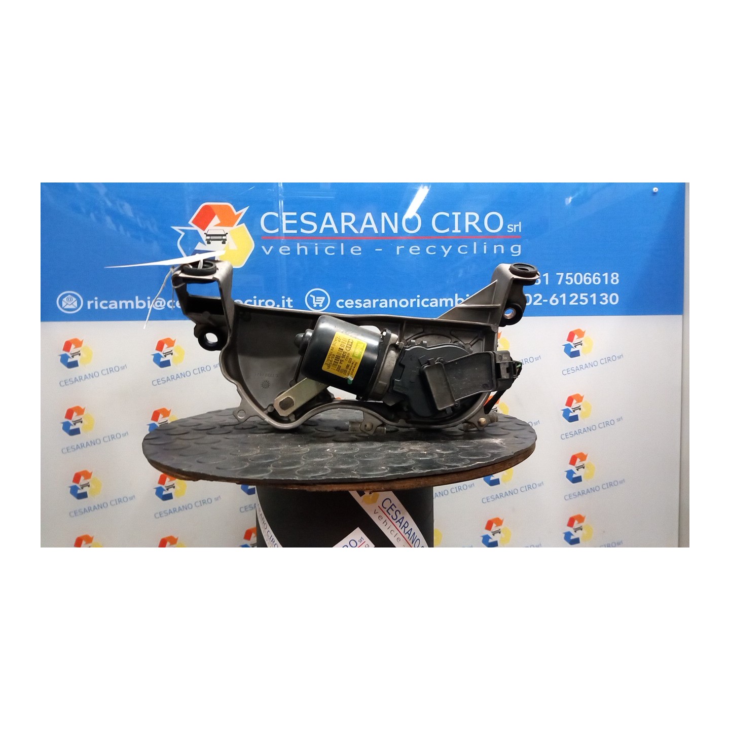 MOTORINO TERGIPARABREZZA 049 AUDI A2 (8Z) (06/00-02/06) AUA 8Z0955113