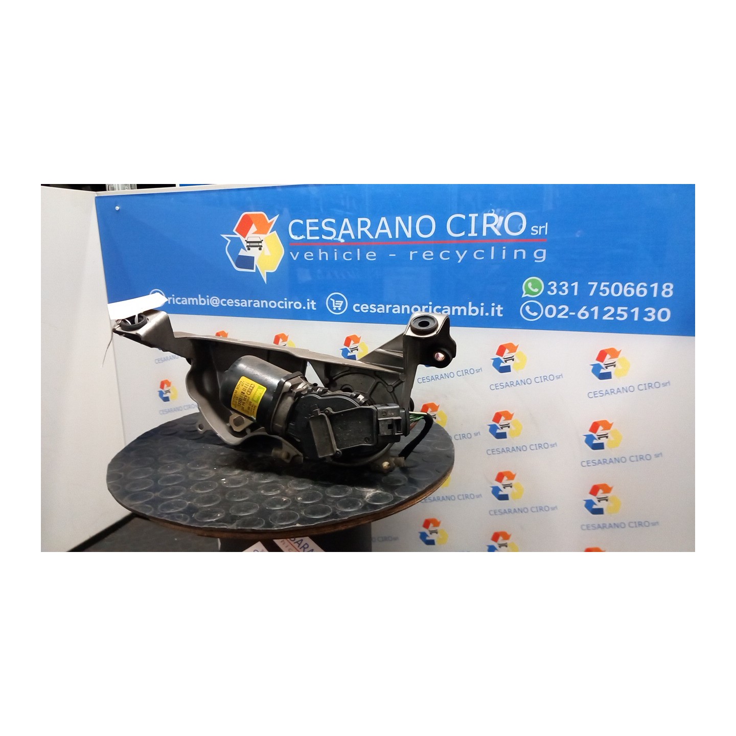 MOTORINO TERGIPARABREZZA 049 AUDI A2 (8Z) (06/00-02/06) AUA 8Z0955113