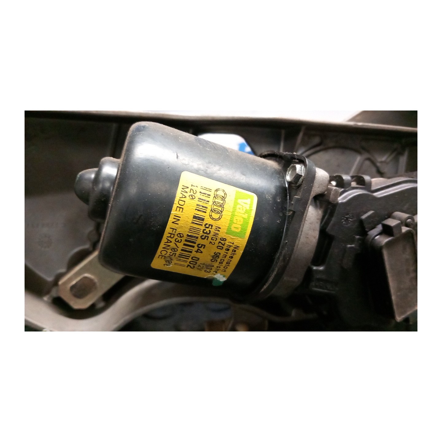 MOTORINO TERGIPARABREZZA 049 AUDI A2 (8Z) (06/00-02/06) AUA 8Z0955113