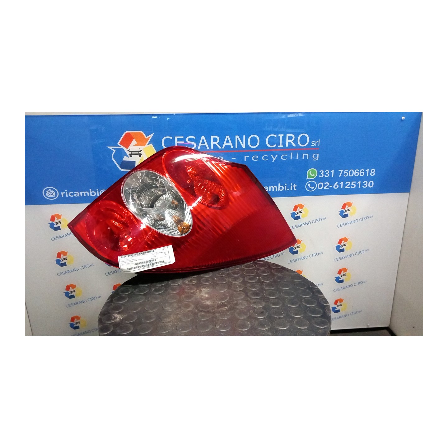 FANALE POST. DX. 053 RENAULT LAGUNA 2A SERIE (03/01-09/07) F9QC7 8200703489