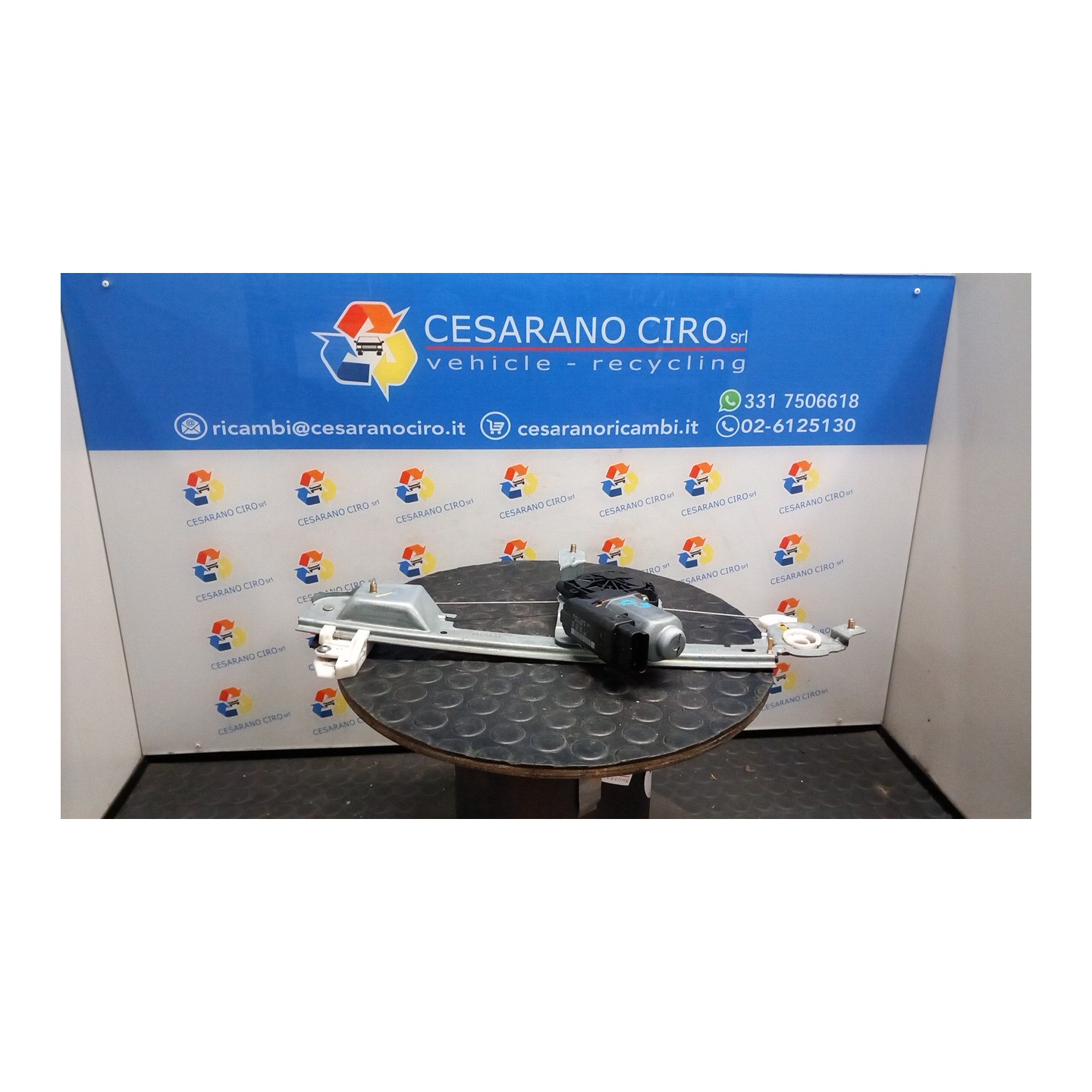 ALZACRISTALLO PORTA POST. SX. 059 RENAULT SCENIC 2A SERIE (06/03-08/09) K4MT7 8200636812