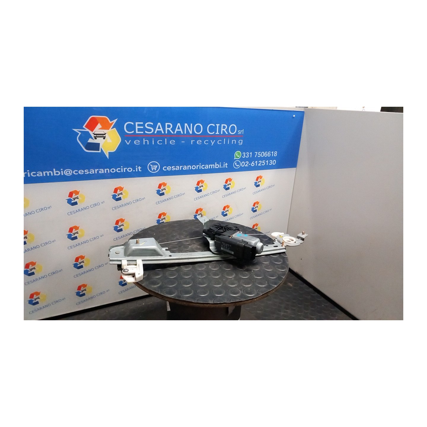 ALZACRISTALLO PORTA POST. SX. 059 RENAULT SCENIC 2A SERIE (06/03-08/09) K4MT7 8200636812