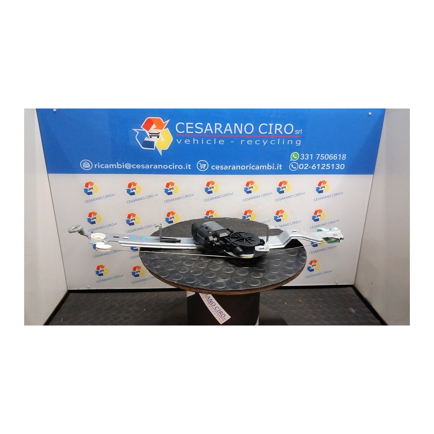 ALZACRISTALLO ELETTR. PORTA ANT. SX. 061 RENAULT SCENIC 2A SERIE (06/03-08/09) K4MT7 8200646841