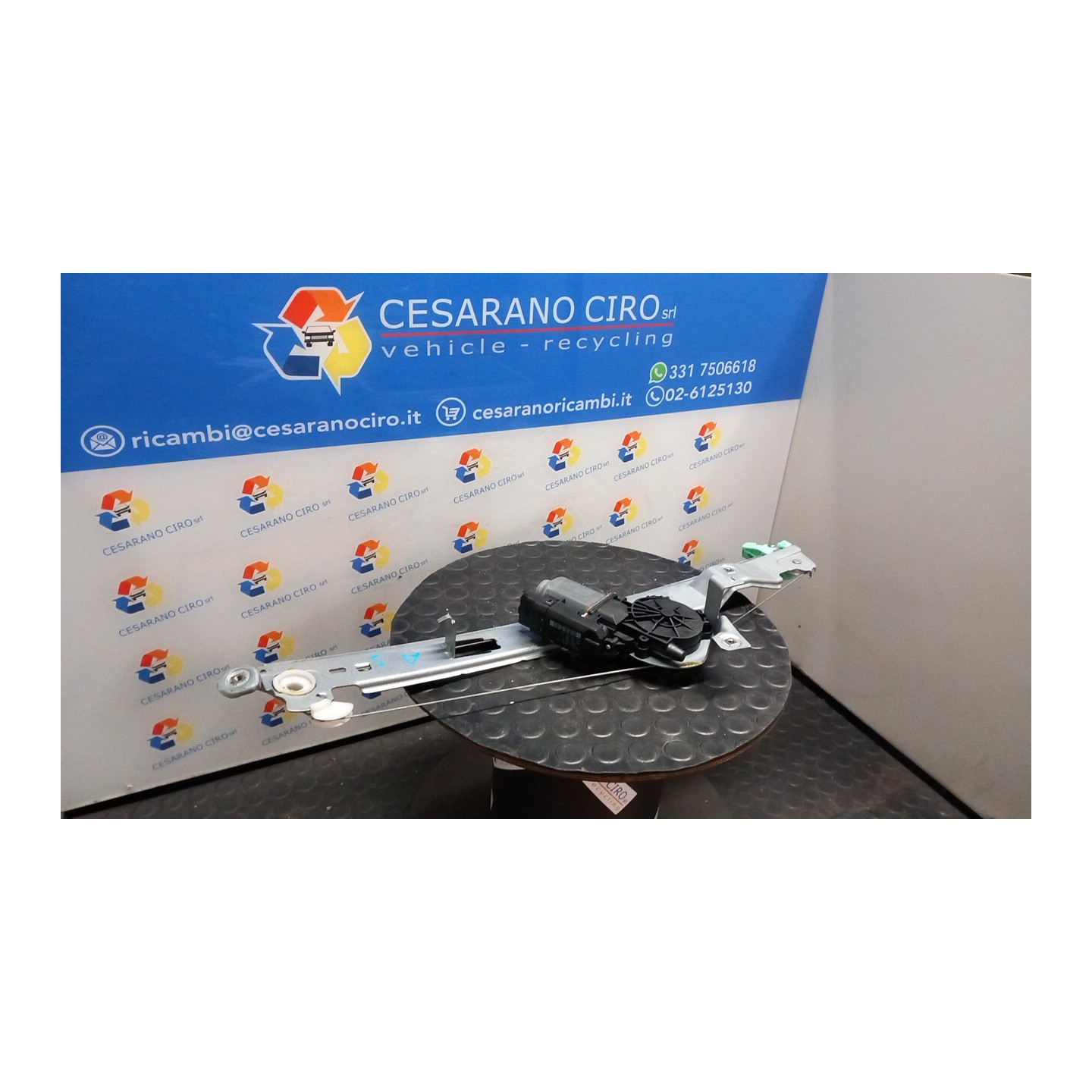 ALZACRISTALLO ELETTR. PORTA ANT. SX. 061 RENAULT SCENIC 2A SERIE (06/03-08/09) K4MT7 8200646841