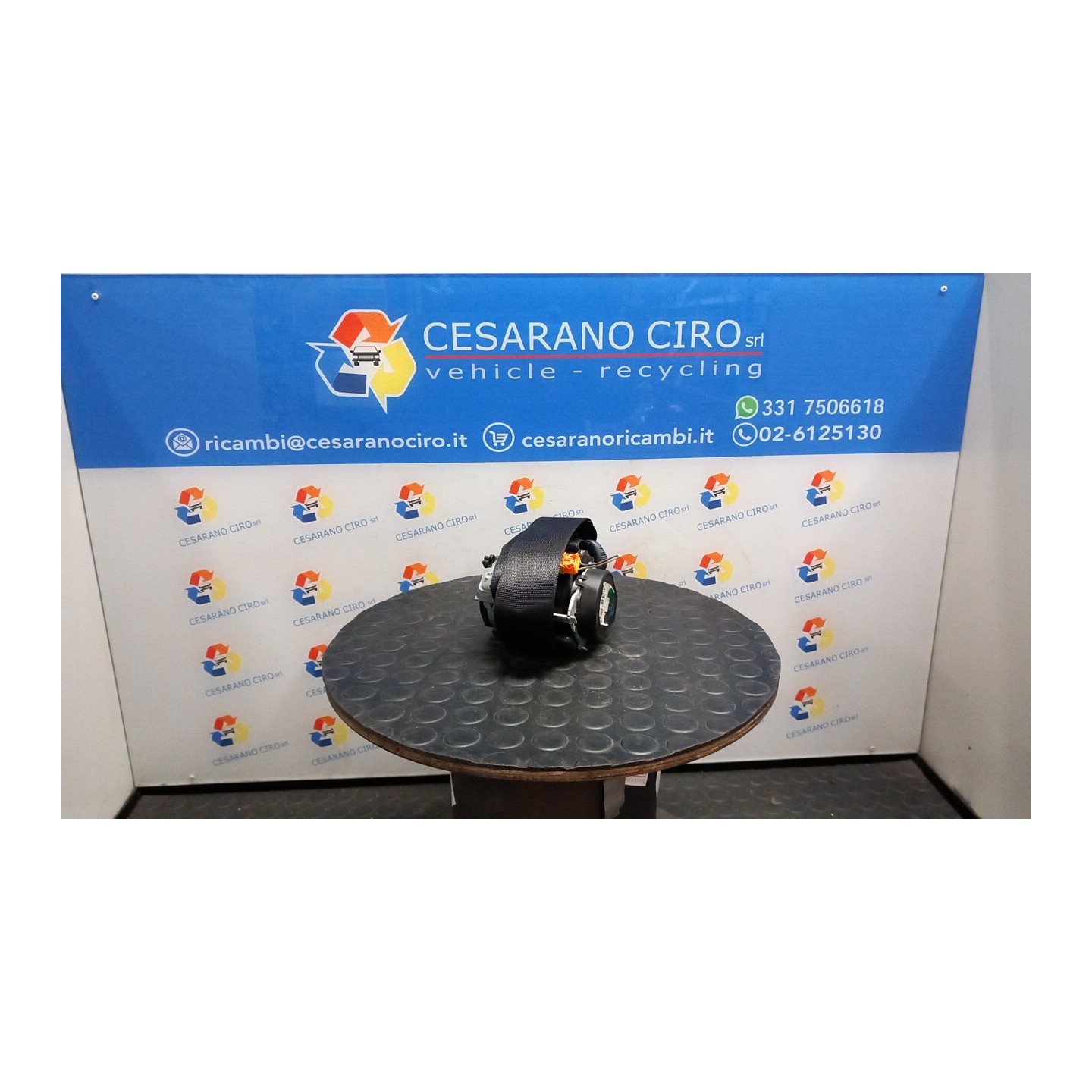 CINTURA DI SICUREZZA ANT. DX. 075 MERCEDES-BENZ CLASSE A (W/C169) (07/04-04/13 640942 A1698606885