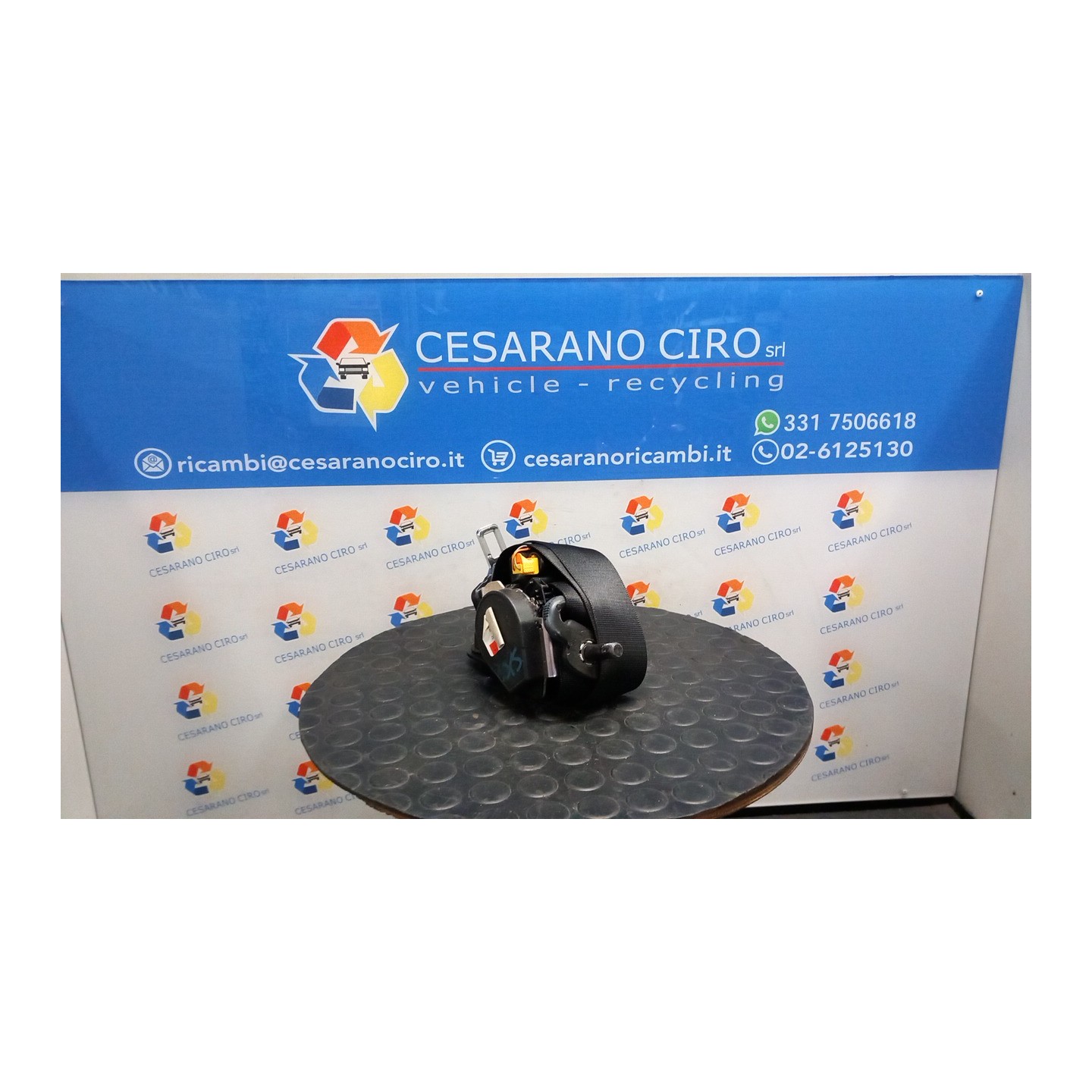 CINTURA DI SICUREZZA ANT. SX. 076 MERCEDES-BENZ CLASSE A (W/C169) (07/04-04/13 640942 A1698606785