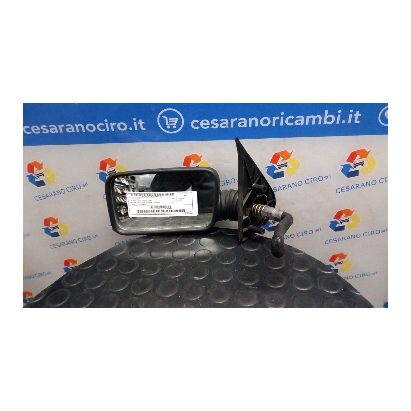 RETROVISORE EST. SX. 107 FIAT CINQUECENTO (NM) (06/92-01/99 1170A1046 5894899