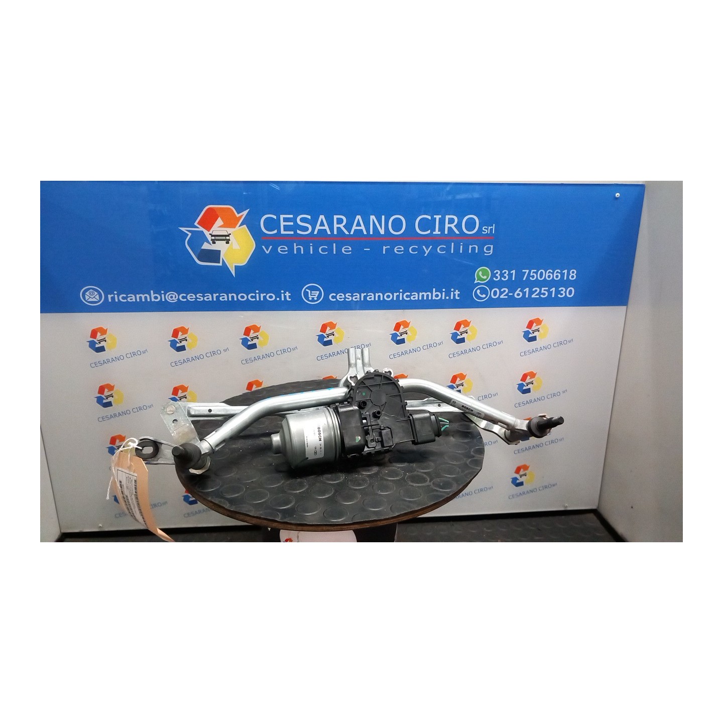 MECCANISMO TERGIPARABREZZA CON MOTORINO 115 CITROEN C3 3A SERIE (B618) (03/20-) HM05 9815497780