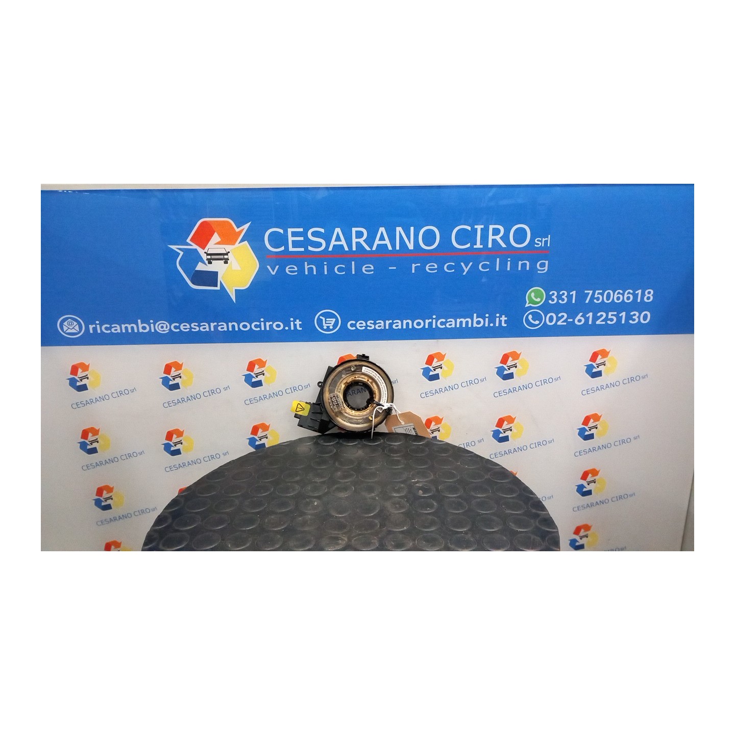 CONTATTO SPIRALIFORME AIRBAG 127 AUDI A3 (8P) (04/03-06/10) BLP 1K0959653D