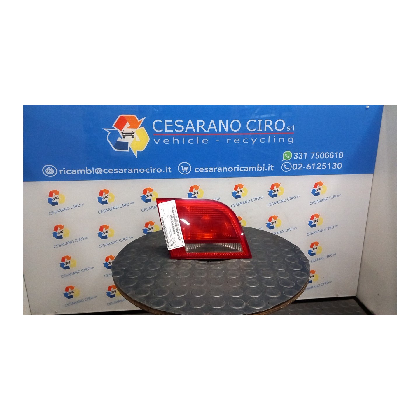 FANALE POST. PARTE INT. SX. 131 AUDI A3 (8P) (04/03-06/10) BLP 8P4945093D