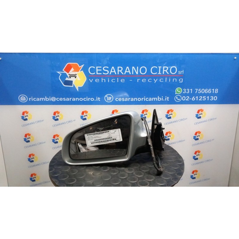 RETROVISORE EST. REGOLAZ. ELETTR. RIPIEGHEVOLE SX. 133 AUDI A3 (8P) (04/03-06/10) BLP 8P1858531L01C