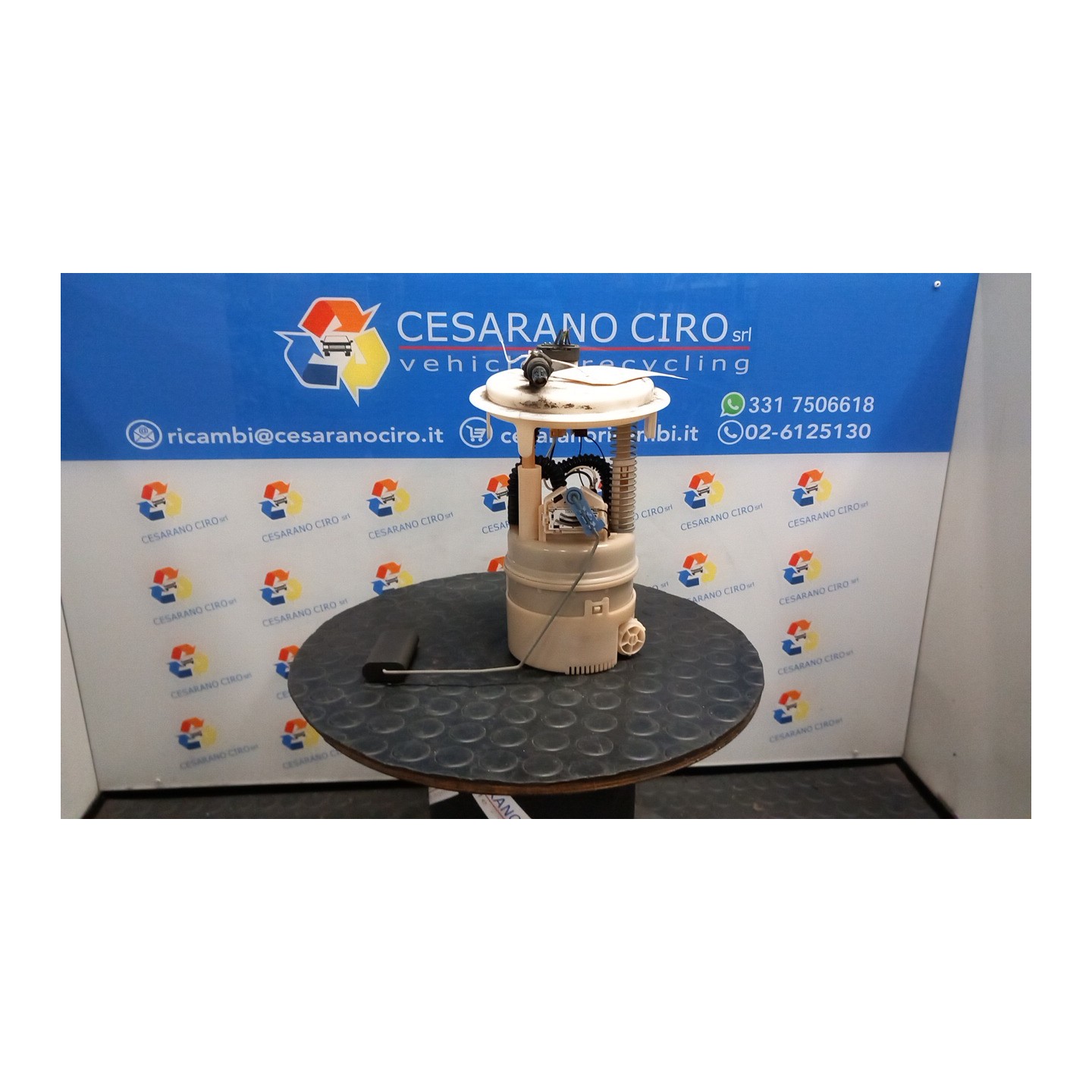 POMPA CARBURANTE C/TRASDUTTORE (GALLEGGIANTE) P/FILTRO ESTERNO 134 CITROEN C3 2A SERIE (A51) (09/09-06/13 HFV 1525RG