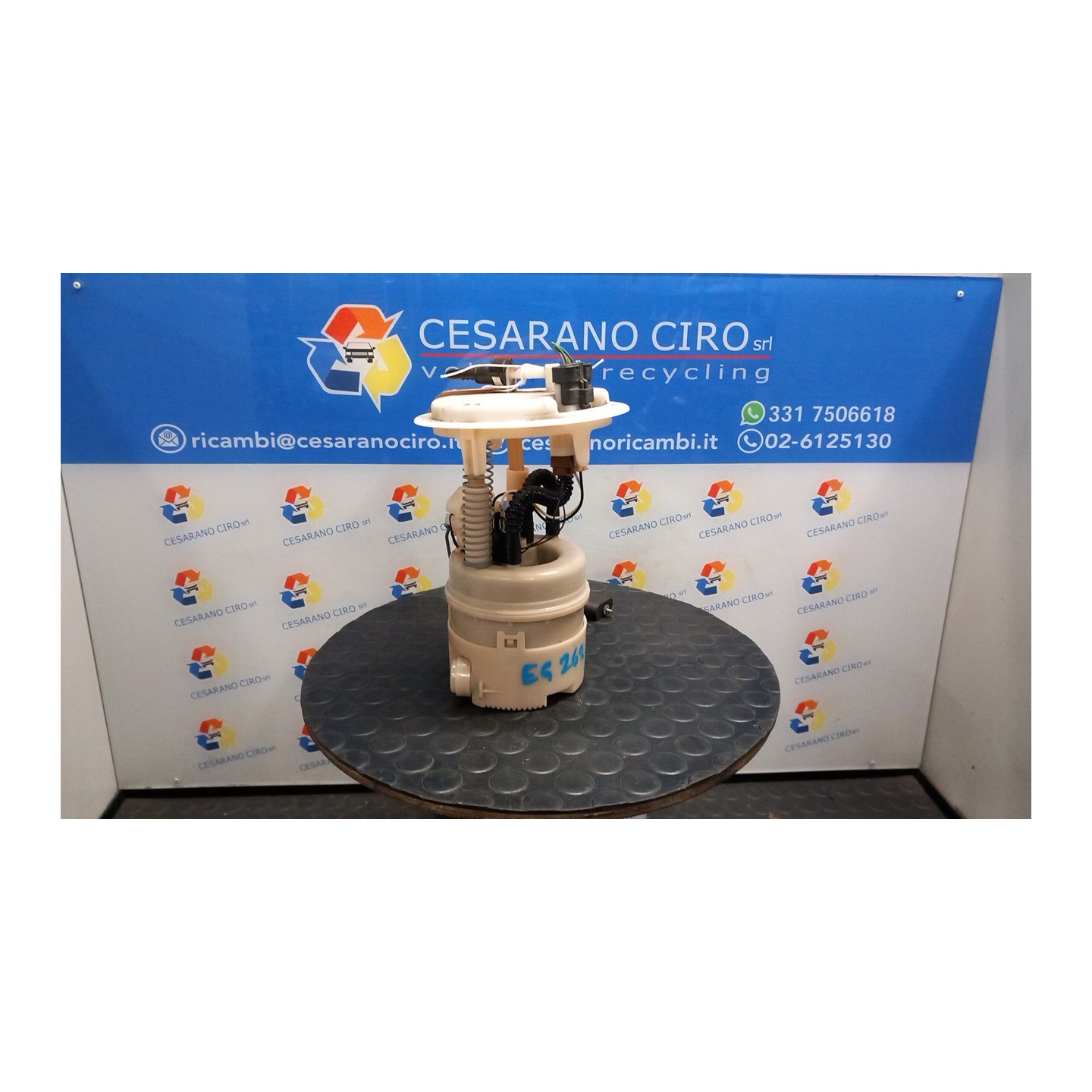 POMPA CARBURANTE C/TRASDUTTORE (GALLEGGIANTE) P/FILTRO ESTERNO 134 CITROEN C3 2A SERIE (A51) (09/09-06/13 HFV 1525RG