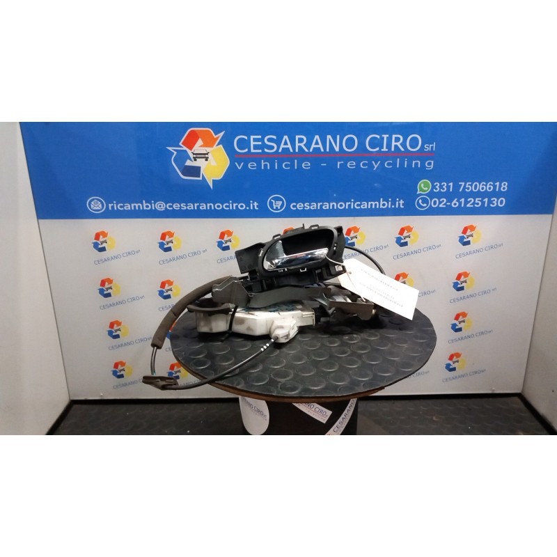 SERRATURA PORTA ANT. SX. 136 CITROEN C3 2A SERIE (A51) (09/09-06/13 HFV 9800624480
