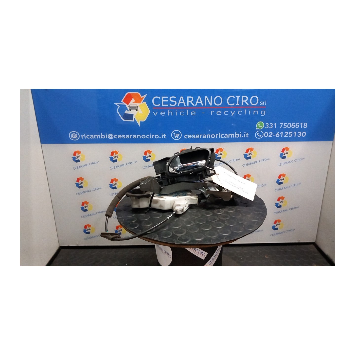 SERRATURA PORTA ANT. SX. 136 CITROEN C3 2A SERIE (A51) (09/09-06/13 HFV 9800624480