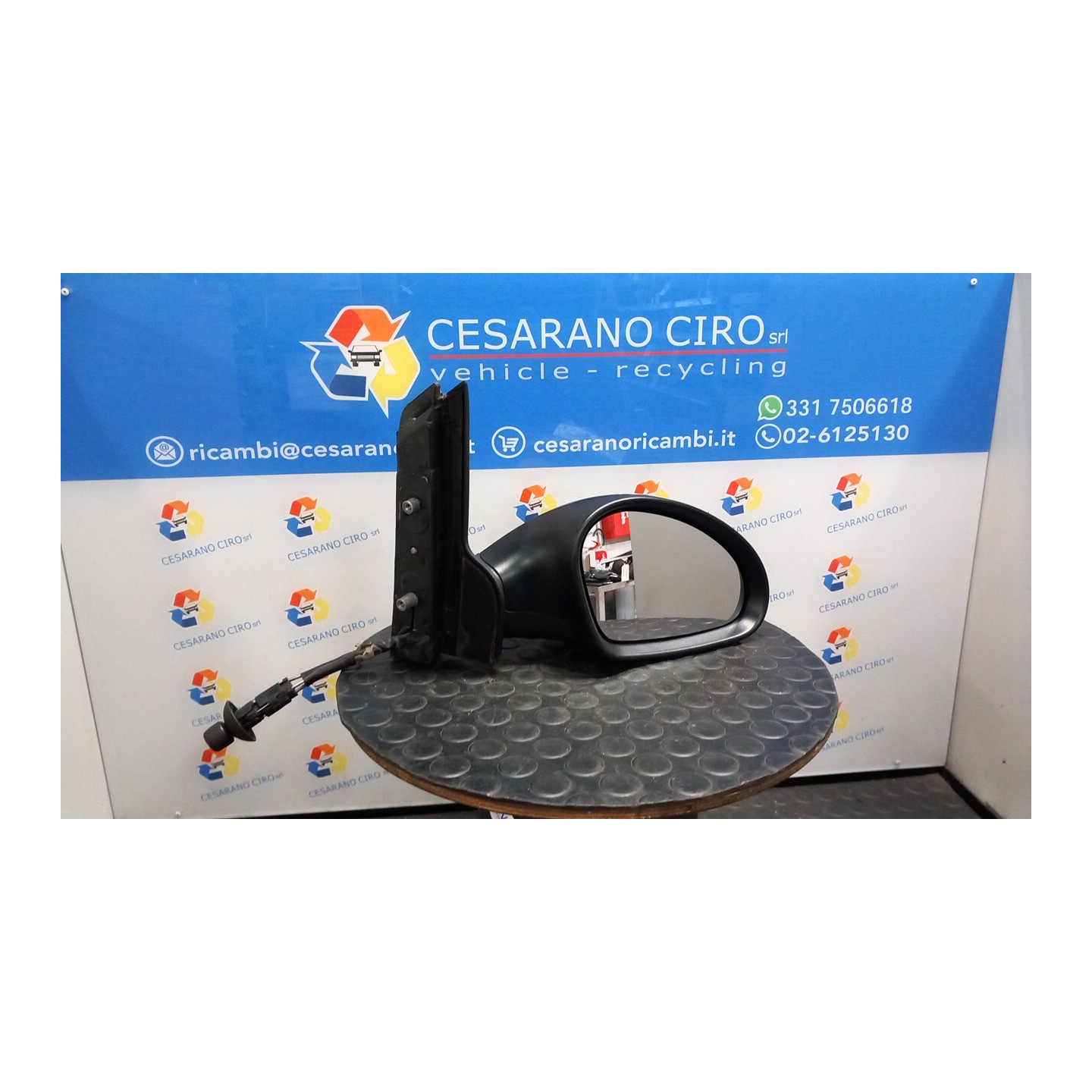 RETROVISORE EST. 01-05 DX. 145 SEAT ALTEA (5P) (03/04-) BJB 5P18575089B9