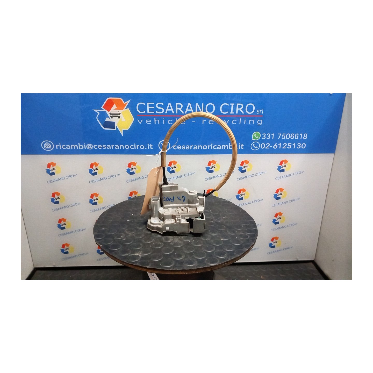 SERRATURA PORTA POST. DX. 150 LANCIA DELTA (TN) (03/11-) 844A3000 51929779
