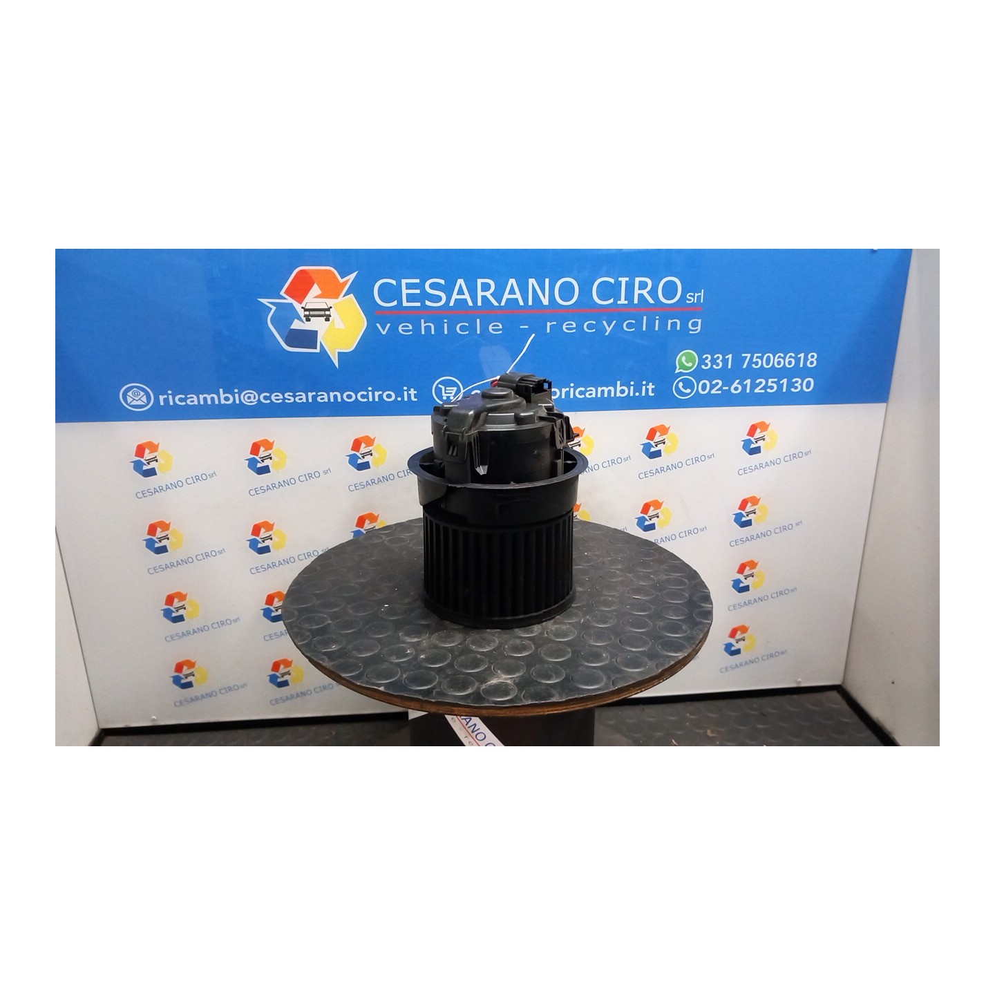 MOTORINO VENTILAZIONE ABITACOLO 168 PEUGEOT 208 (01/12-11/15) 9H06 1608182080
