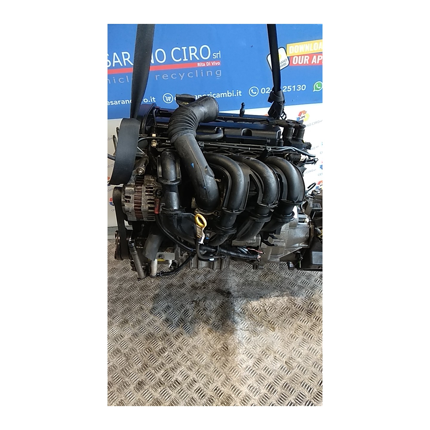 MOTORE SEMICOMPL. 007 FORD FIESTA (CBK) (12/05-12/08) FUJA 1867914
