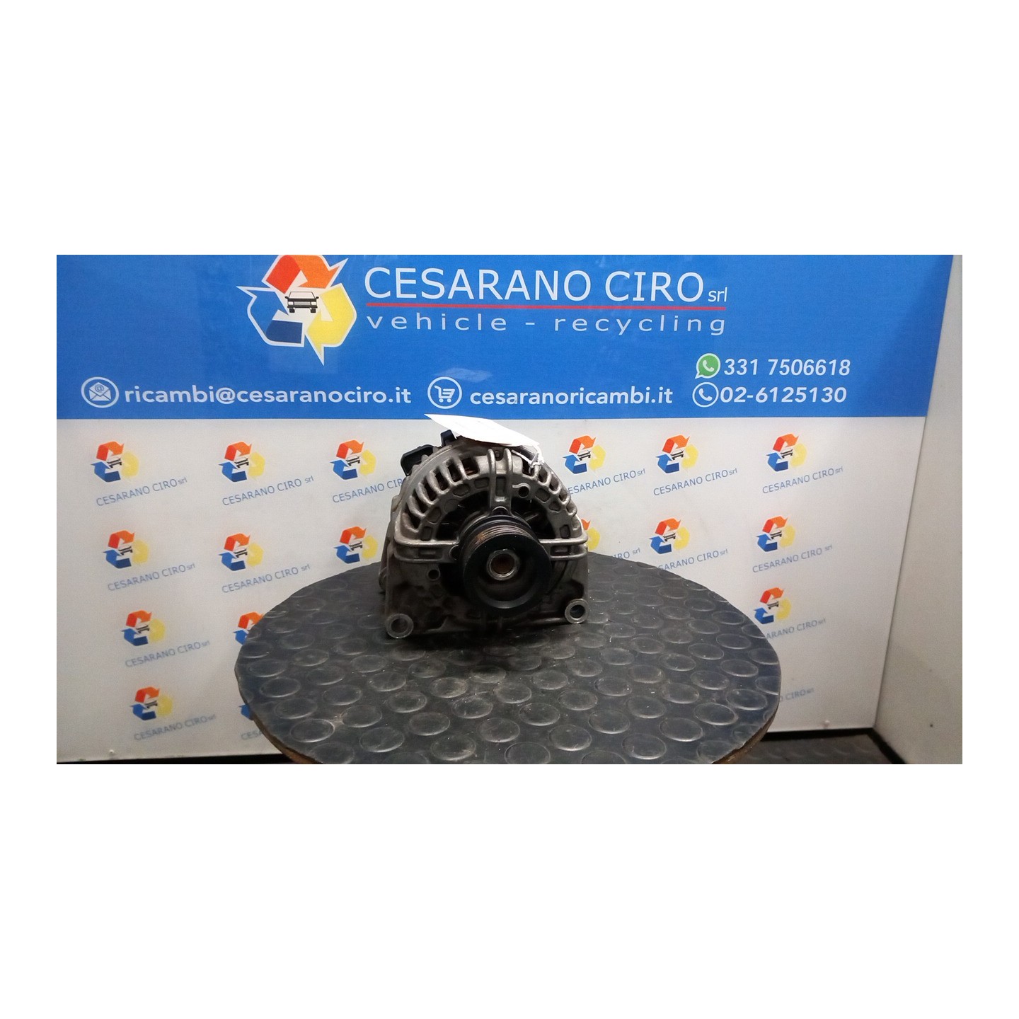 ALTERNATORE C/PULEGGIA 042 CHEVROLET (DAEWOO) CRUZE (J300) (04/09-12/14) F16D4 13595628