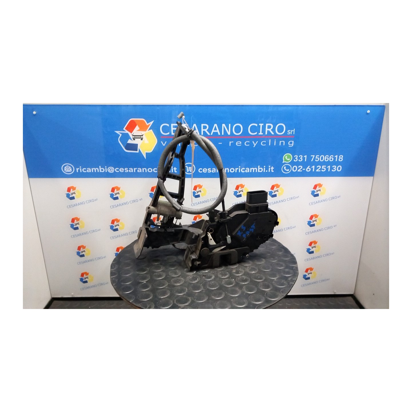 SERRATURA PORTA POST. C/CHIUS. DOPPIA SIC. SX. 010 FORD GALAXY (CA1) (06/06-) KNWA 1791423