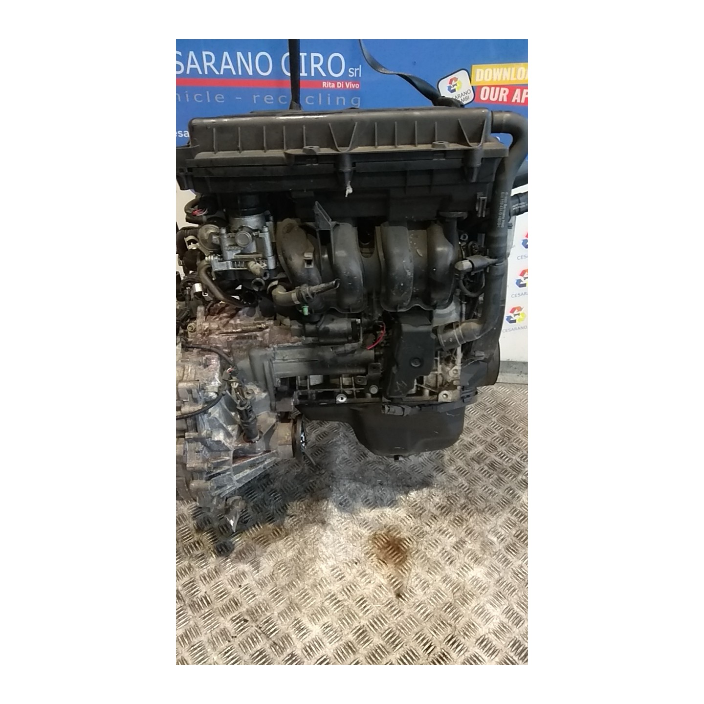 MOTORE SEMICOMPL. C/ATM ROTAZIONE 018 VOLKSWAGEN LUPO (6X) (09/98-05/05) AUA 036100104X