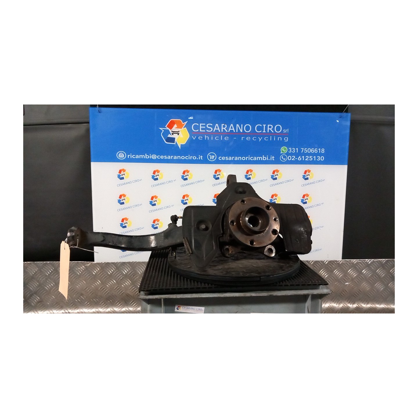 MONTANTE SOSP. ANT. SX. 026 ALFA ROMEO GT (X2) (12/03-03/11) 937A1000 60624975