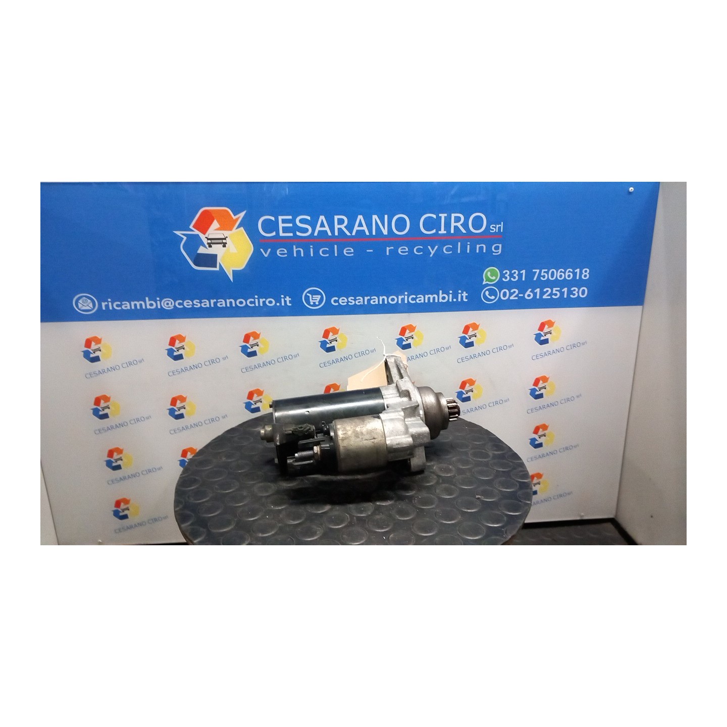 MOTORINO AVVIAMENTO 2,0KW BOSCH ROTAZ. 057 SKODA ROOMSTER (5J) (03/10-) CFW 02Z911023NX