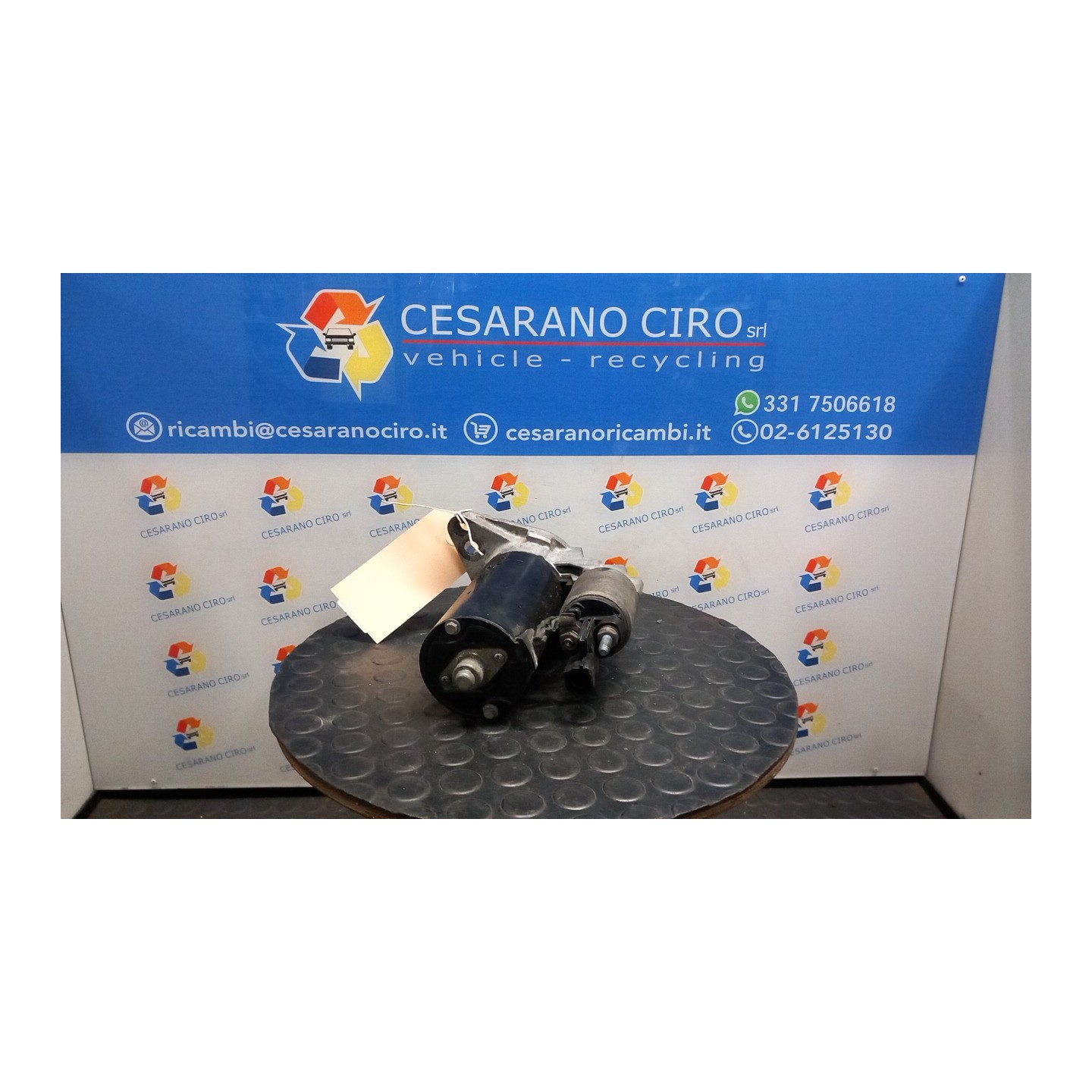 MOTORINO AVVIAMENTO 2,0KW BOSCH ROTAZ. 057 SKODA ROOMSTER (5J) (03/10-) CFW 02Z911023NX