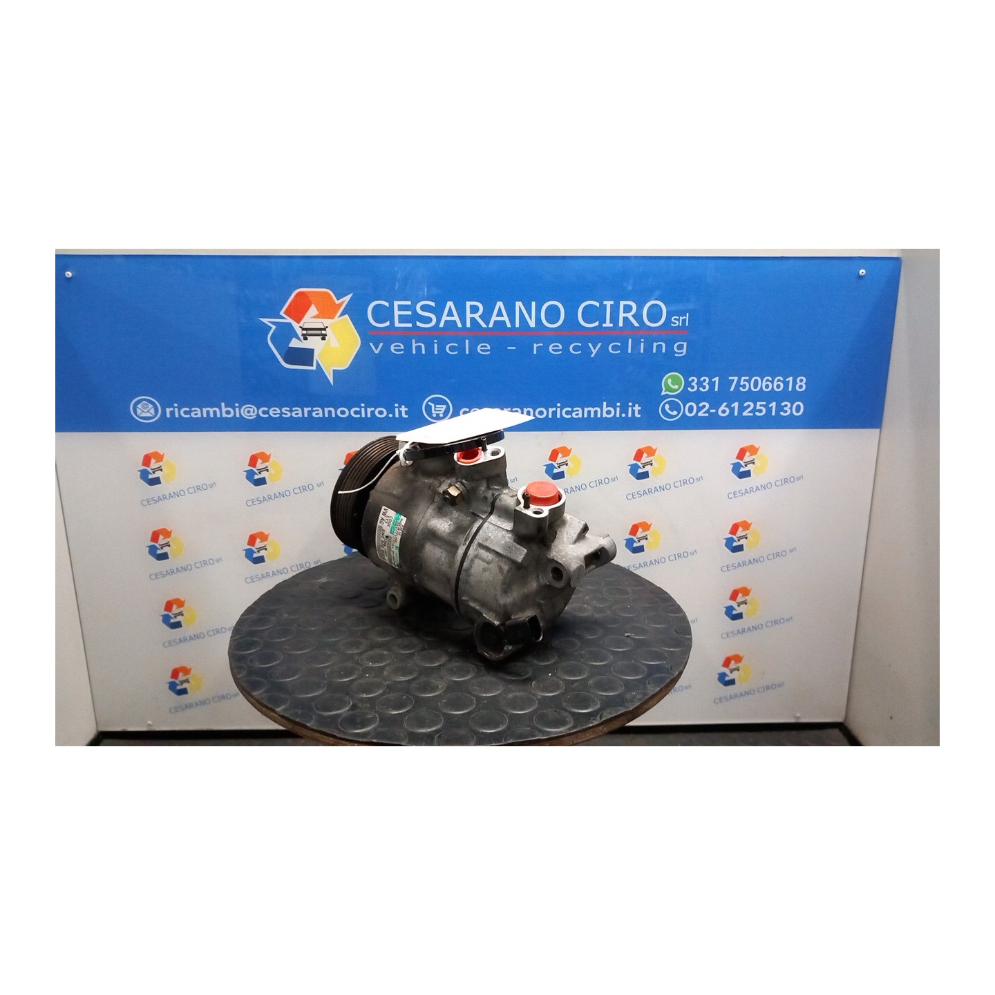 COMPRESSORE A/C SANDEN ROTAZ. 058 SKODA ROOMSTER (5J) (03/10-) CFW 5K0820803HX