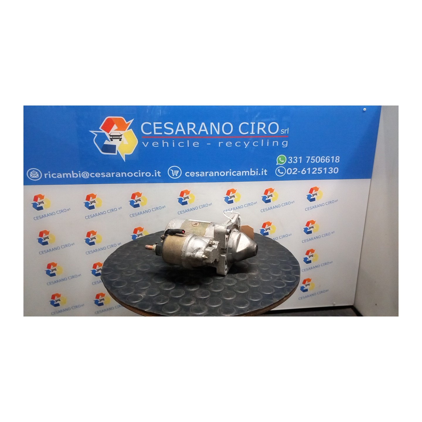 MOTORINO AVVIAMENTO -T.0542445 063 FIAT CINQUECENTO (NM) (06/92-01/99 1170A1046 46432301