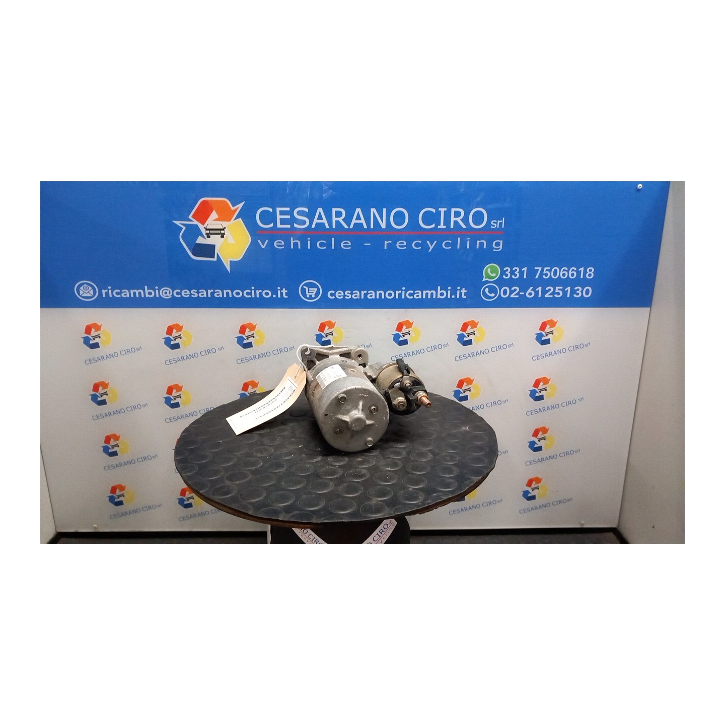 MOTORINO AVVIAMENTO -T.0542445 063 FIAT CINQUECENTO (NM) (06/92-01/99 1170A1046 46432301