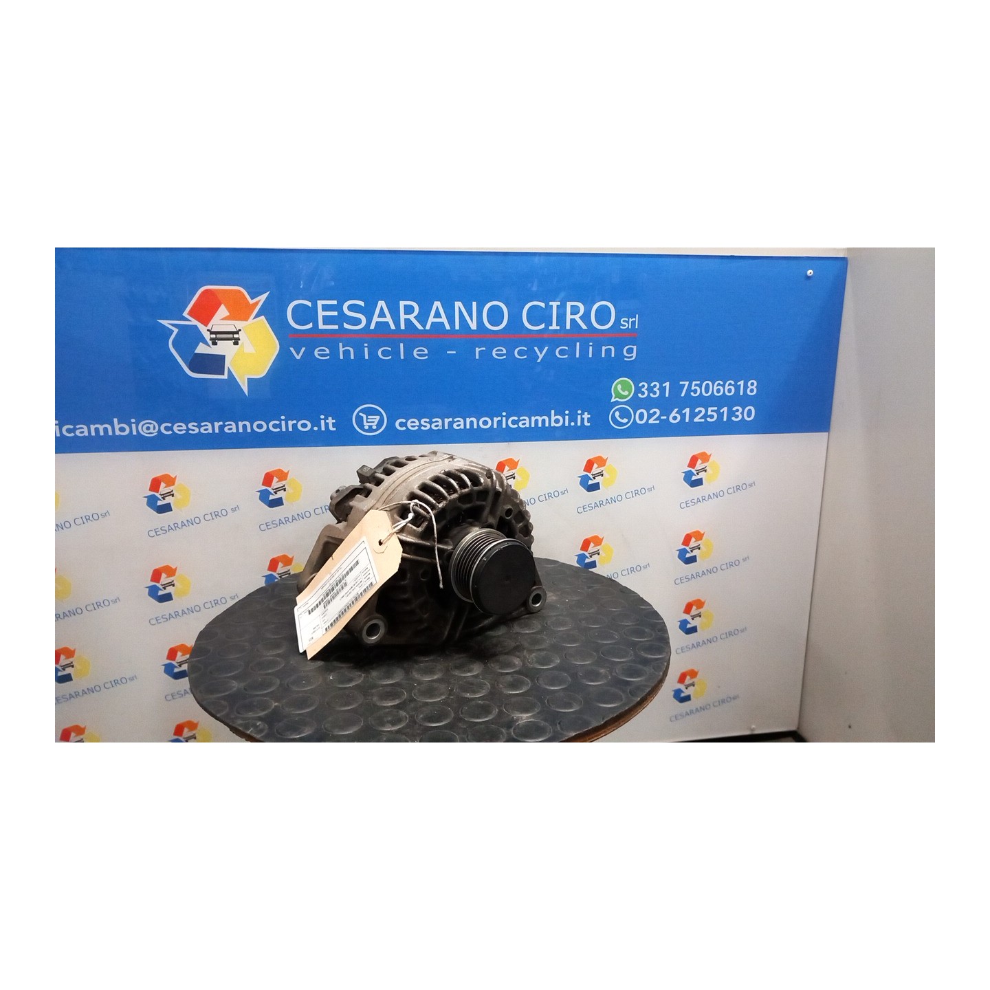 ALTERNATORE 100AMP 071 OPEL MERIVA (S10) (04/10-) A14XER 13266809