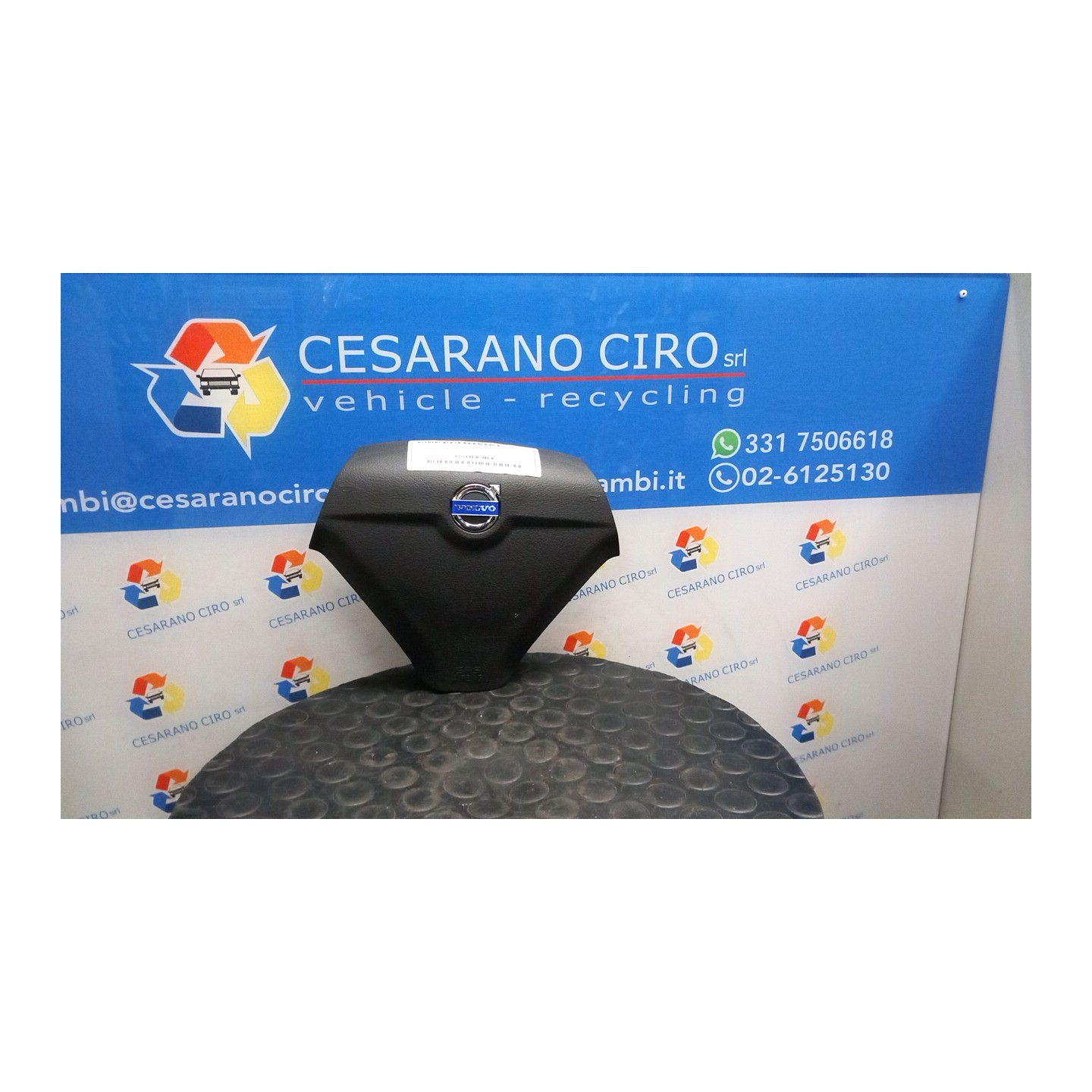 DISPOSITIVO AIRBAG LATO GUIDA 116 VOLVO S60 (09/00-11/09) B5244SG2 9208345