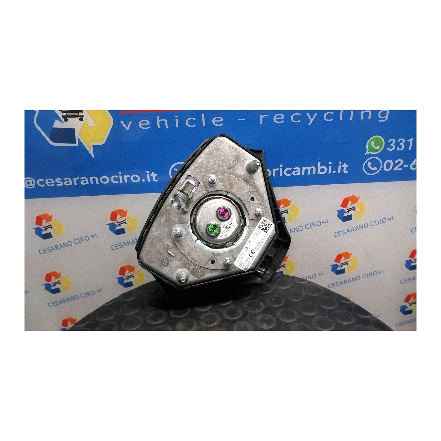 DISPOSITIVO AIRBAG LATO GUIDA 116 VOLVO S60 (09/00-11/09) B5244SG2 9208345