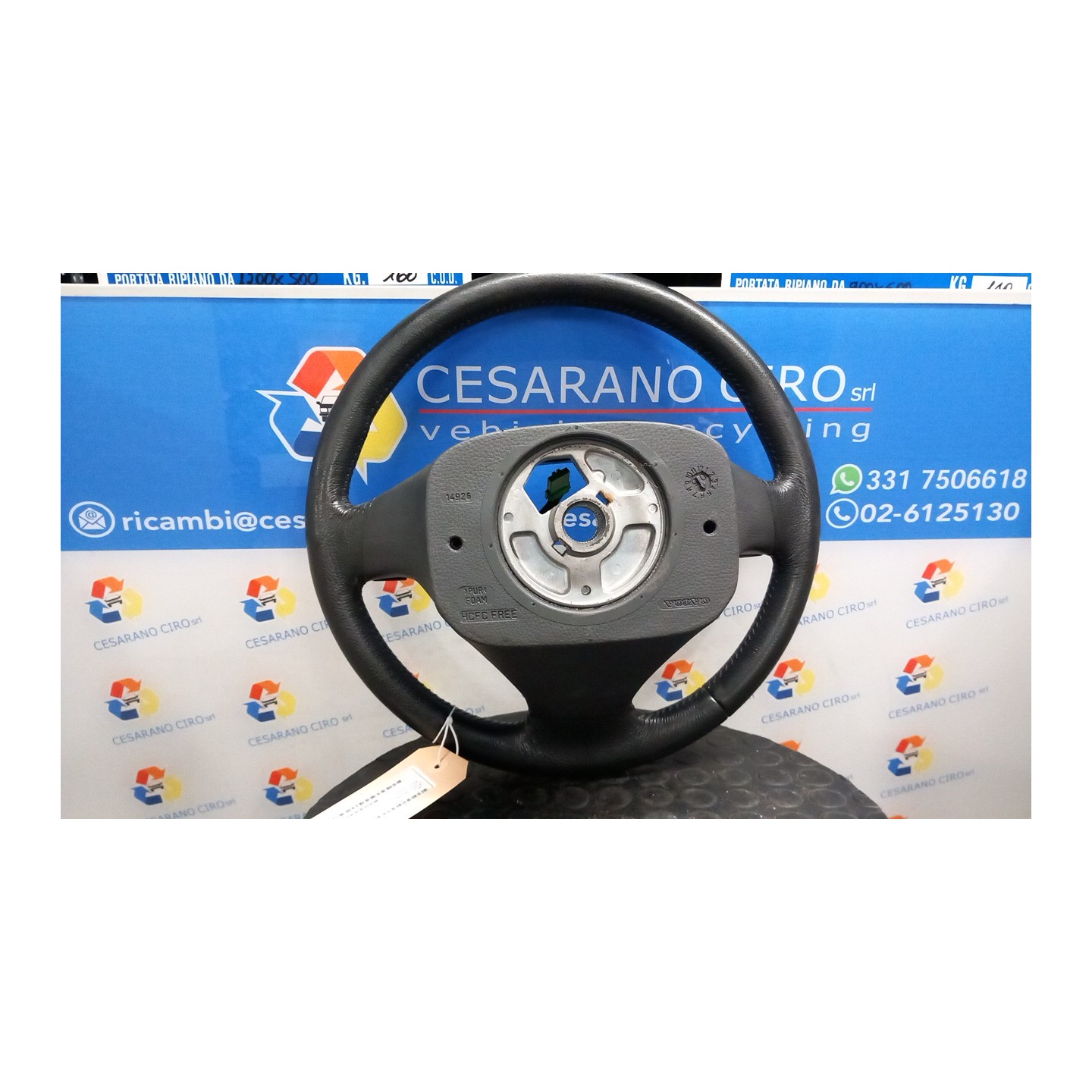 VOLANTE C/RTI CUOIO 117 VOLVO S60 (09/00-11/09) B5244SG2 8698857