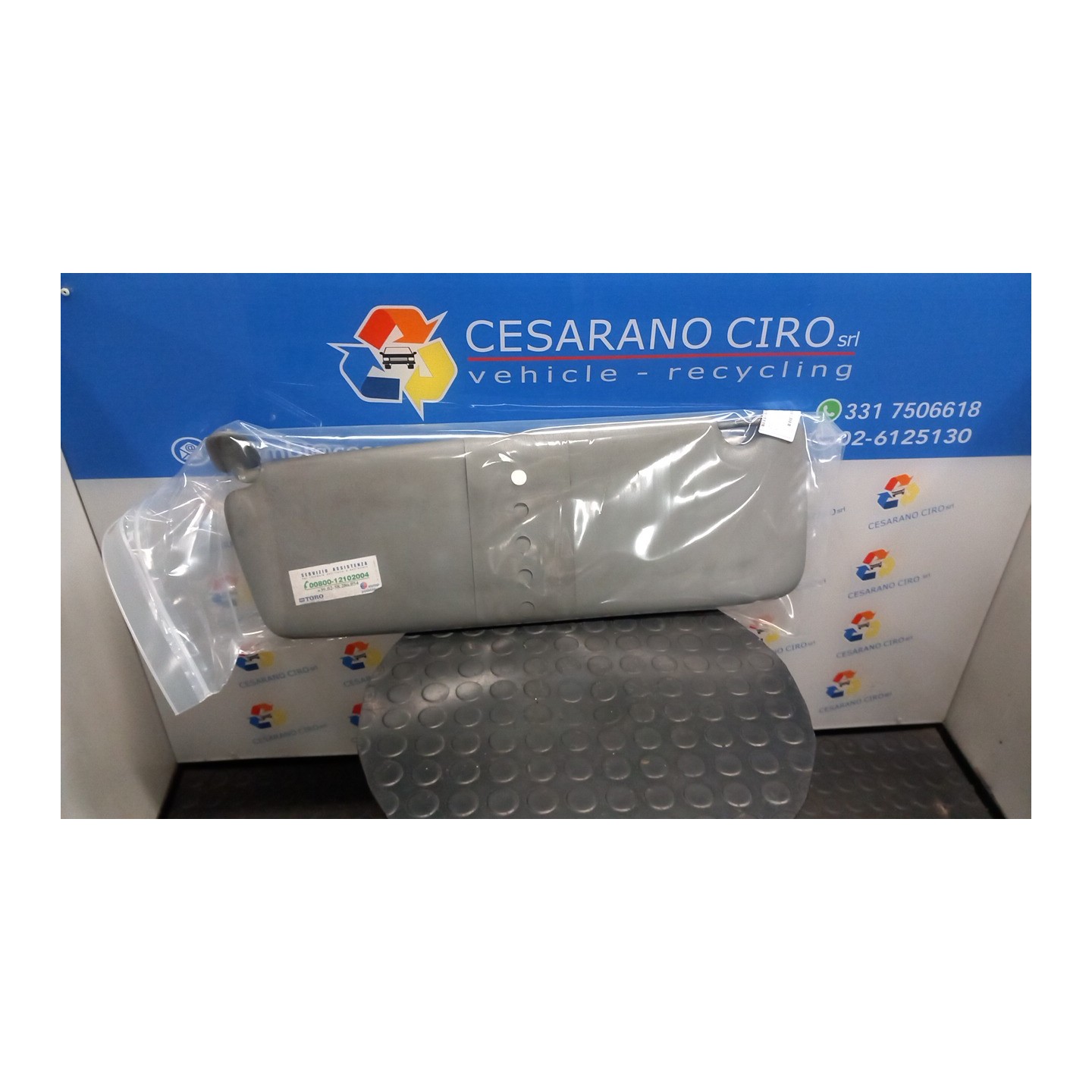 ALETTA PARASOLE PARABREZZA 555 SX. 039 RENAULT TRAFIC (06/01-09/06) F9QU7 7701477800