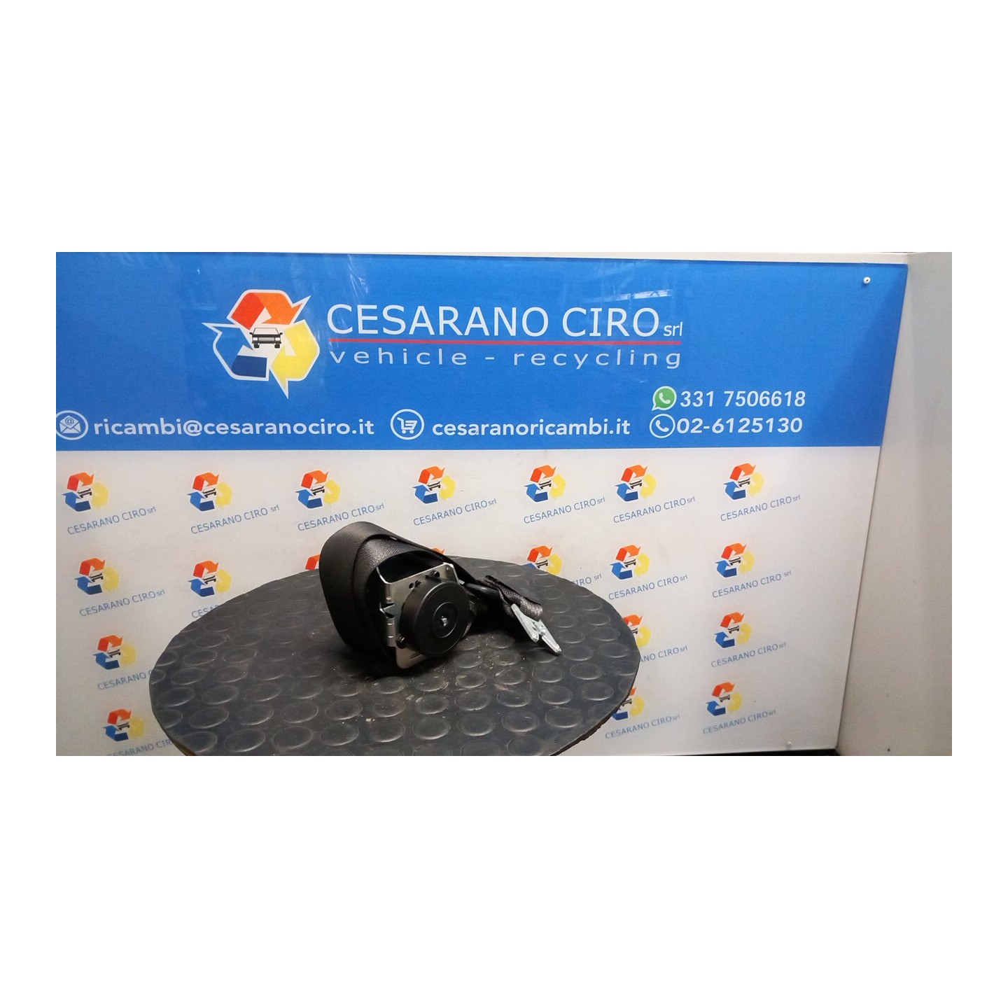 CINTURA DI SICUREZZA ANT. SX. 011 OPEL CORSA (S07) (07/06-02/11) Z14XEP 13240189